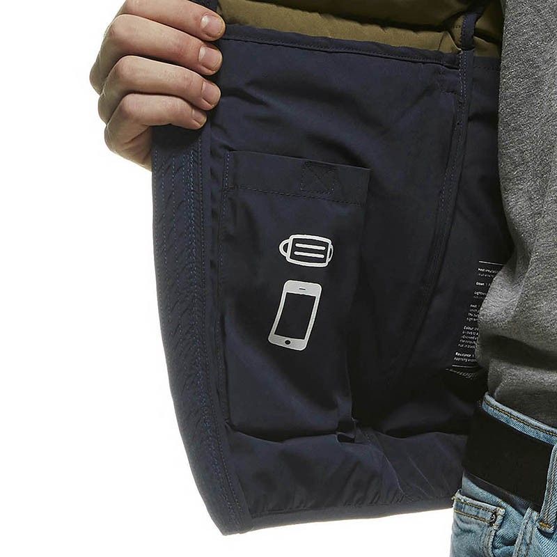 Centogrammi Blue Nylon Jacket - DEA STILOSA MILANO