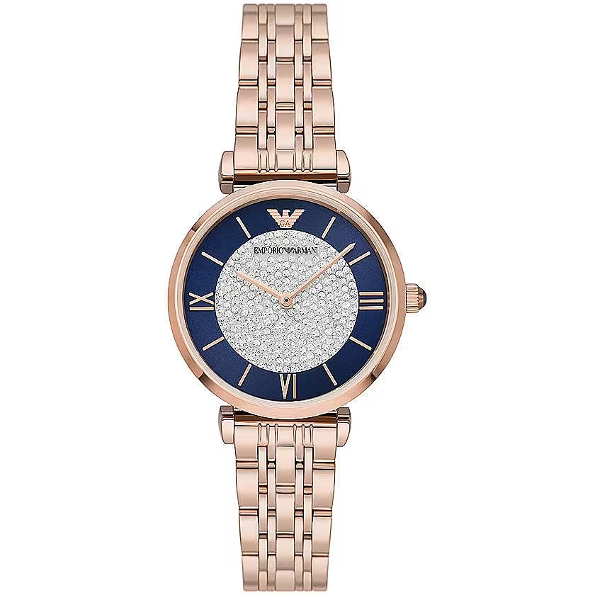 Emporio Armani Watches Bronze Steel Quartz Watch - DEA STILOSA MILANO