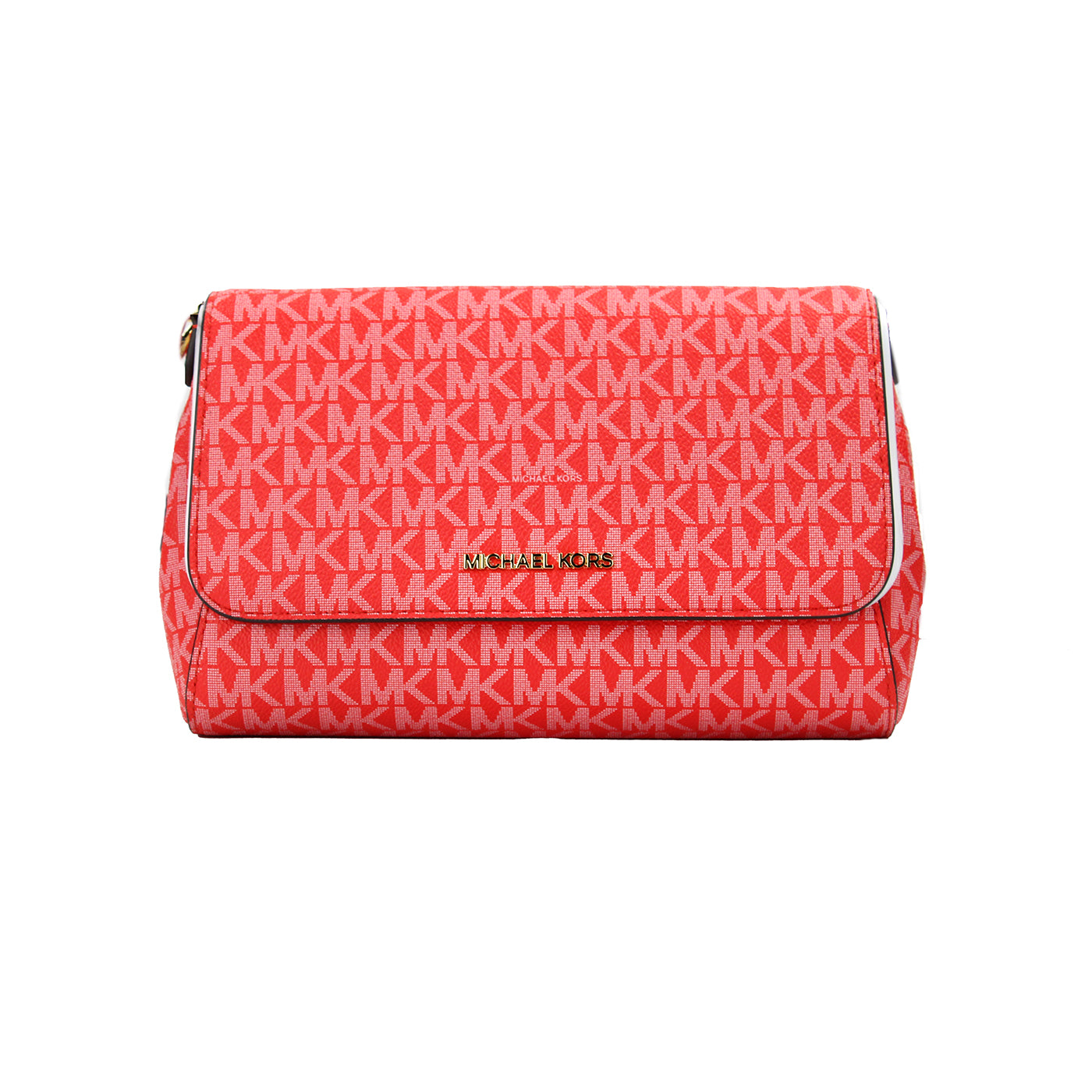 Michael Kors Jet Set Medium Dark Sangria Convertible Pouchette Crossbody Bag - DEA STILOSA MILANO