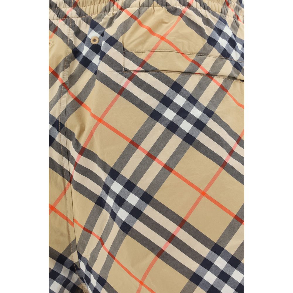 Burberry Brown Polyester Shorts
