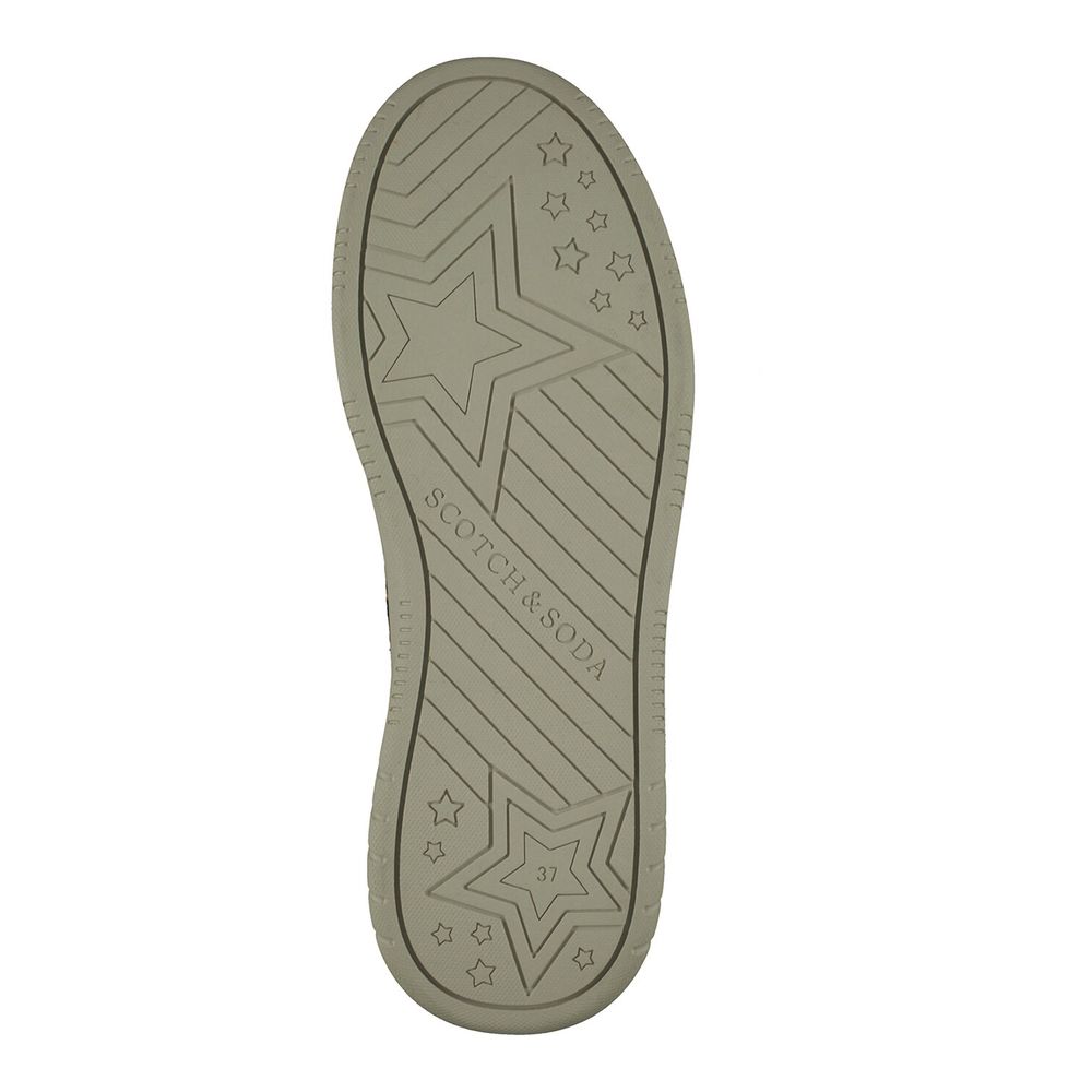 Scotch & Soda Multicolor Leather Low Top Sneakers