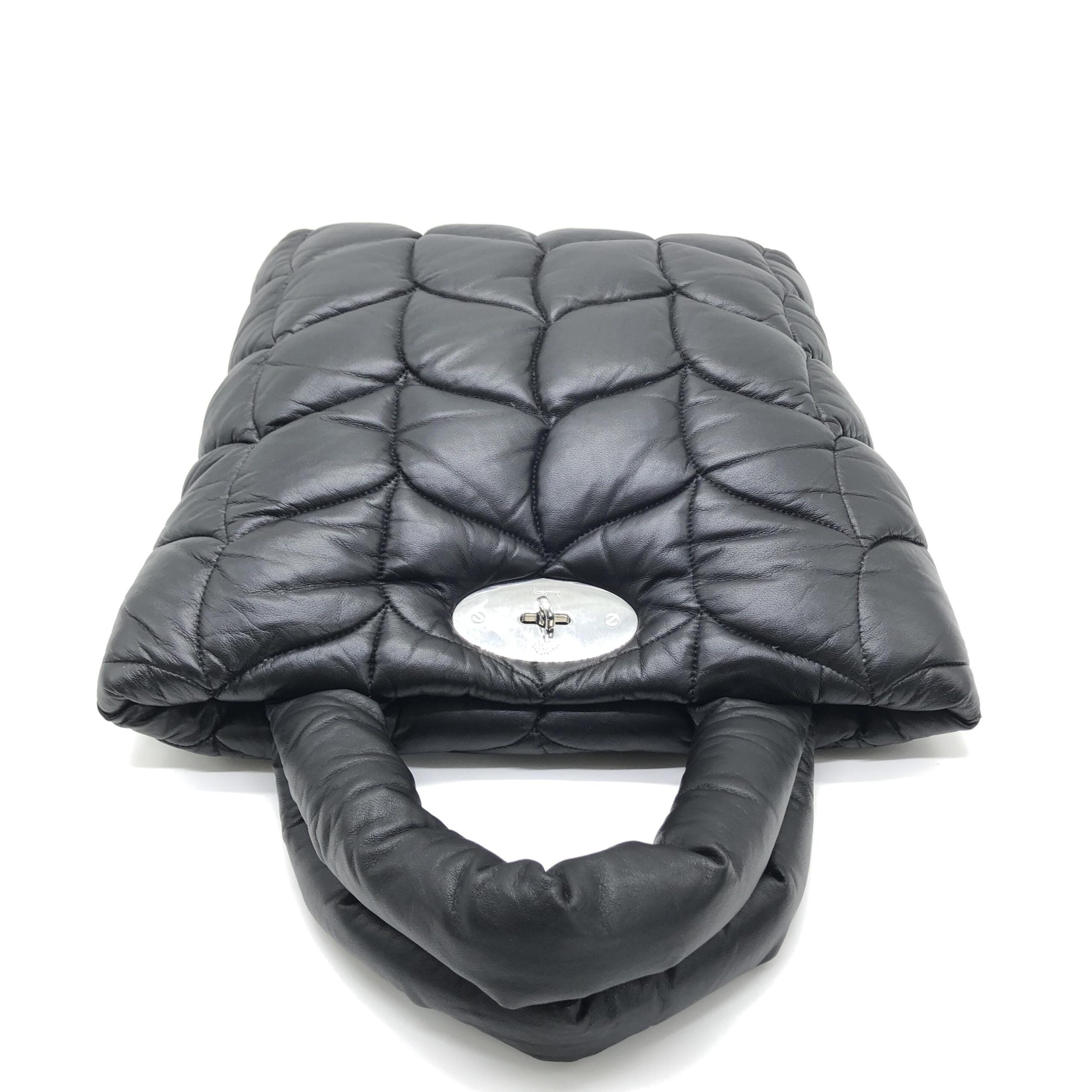 Mulberry Black Leather Big Softie Tote Bag