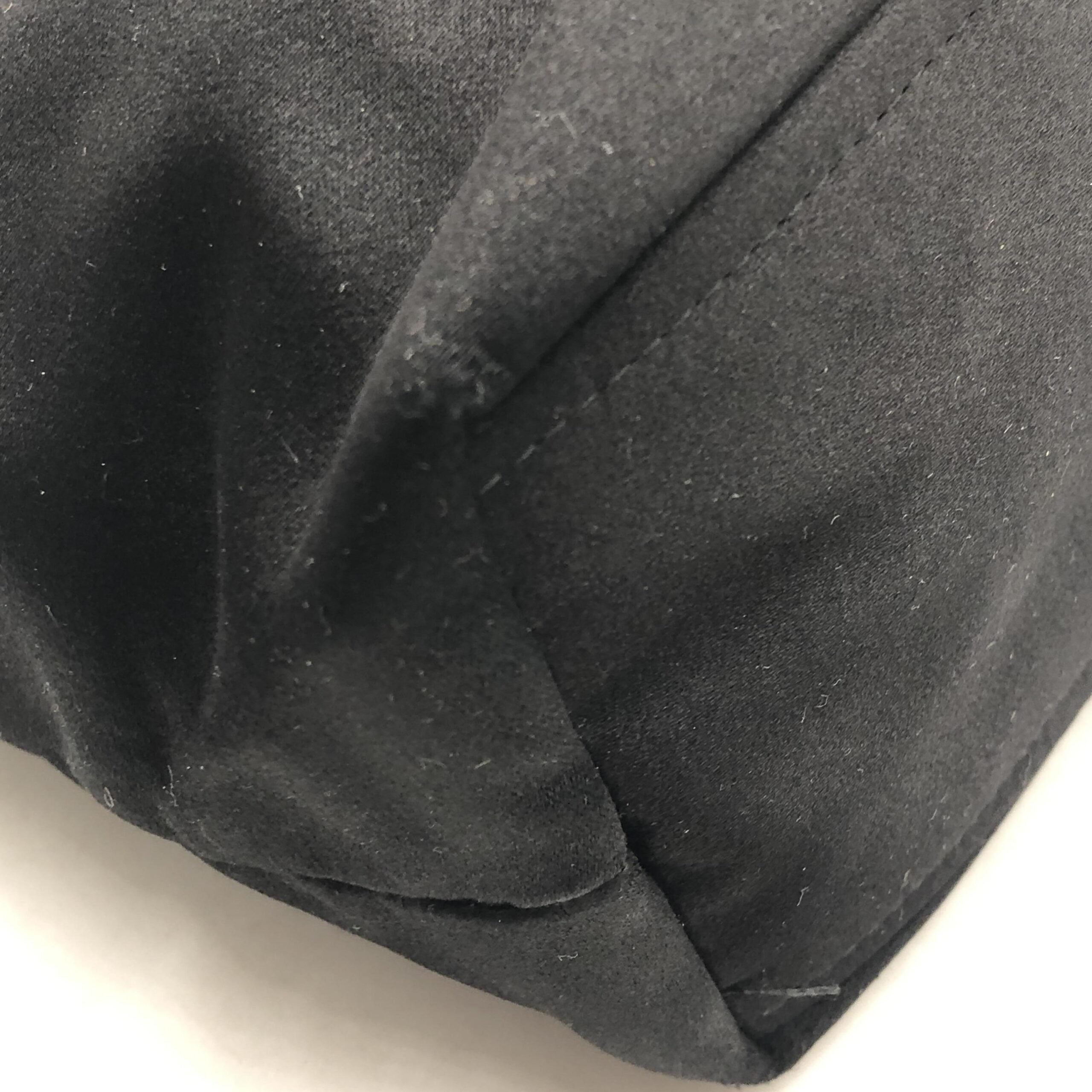 Prada Black Handbag With Colorful Satin Roses