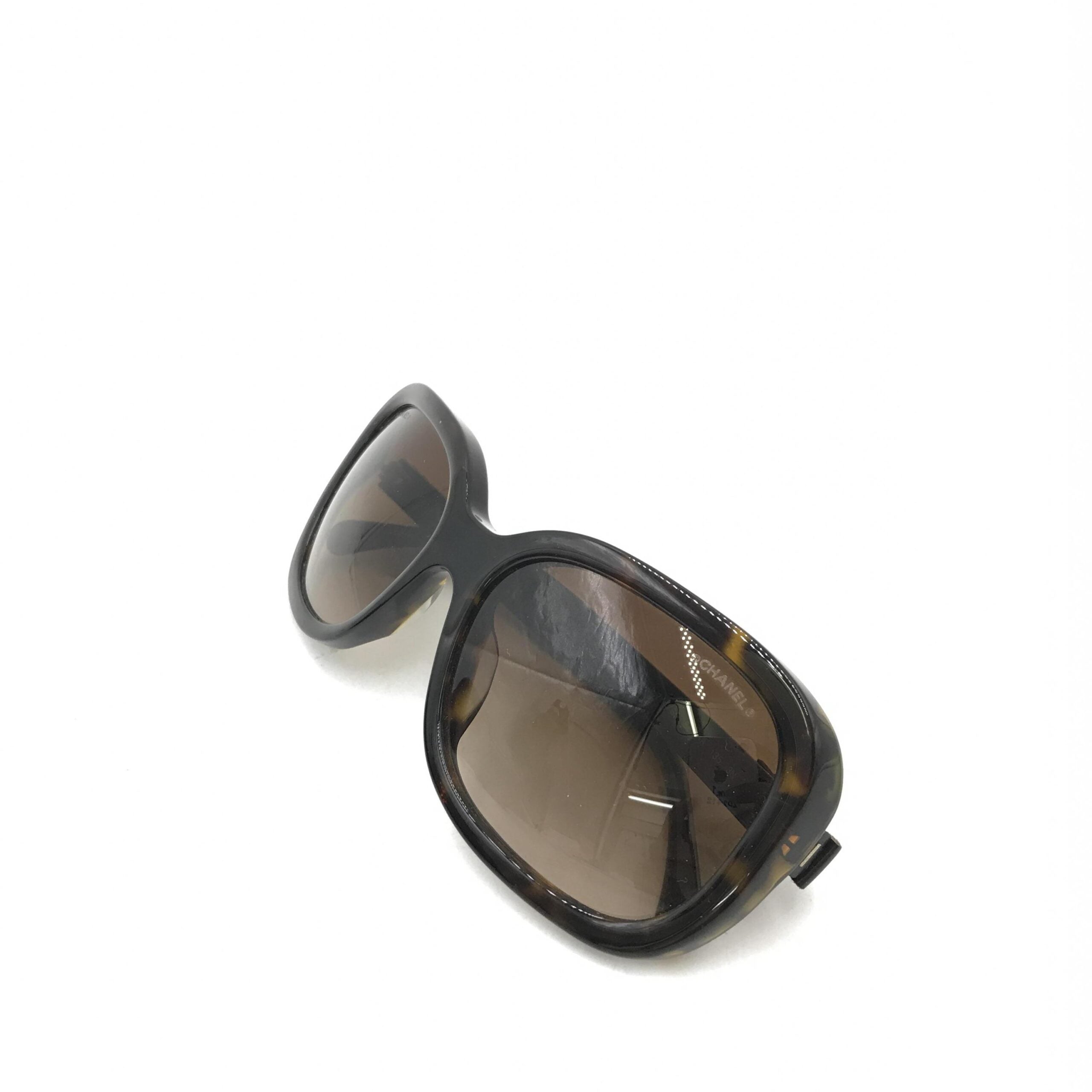 Chanel Interlocking CC Logo Oversize Sunglasses