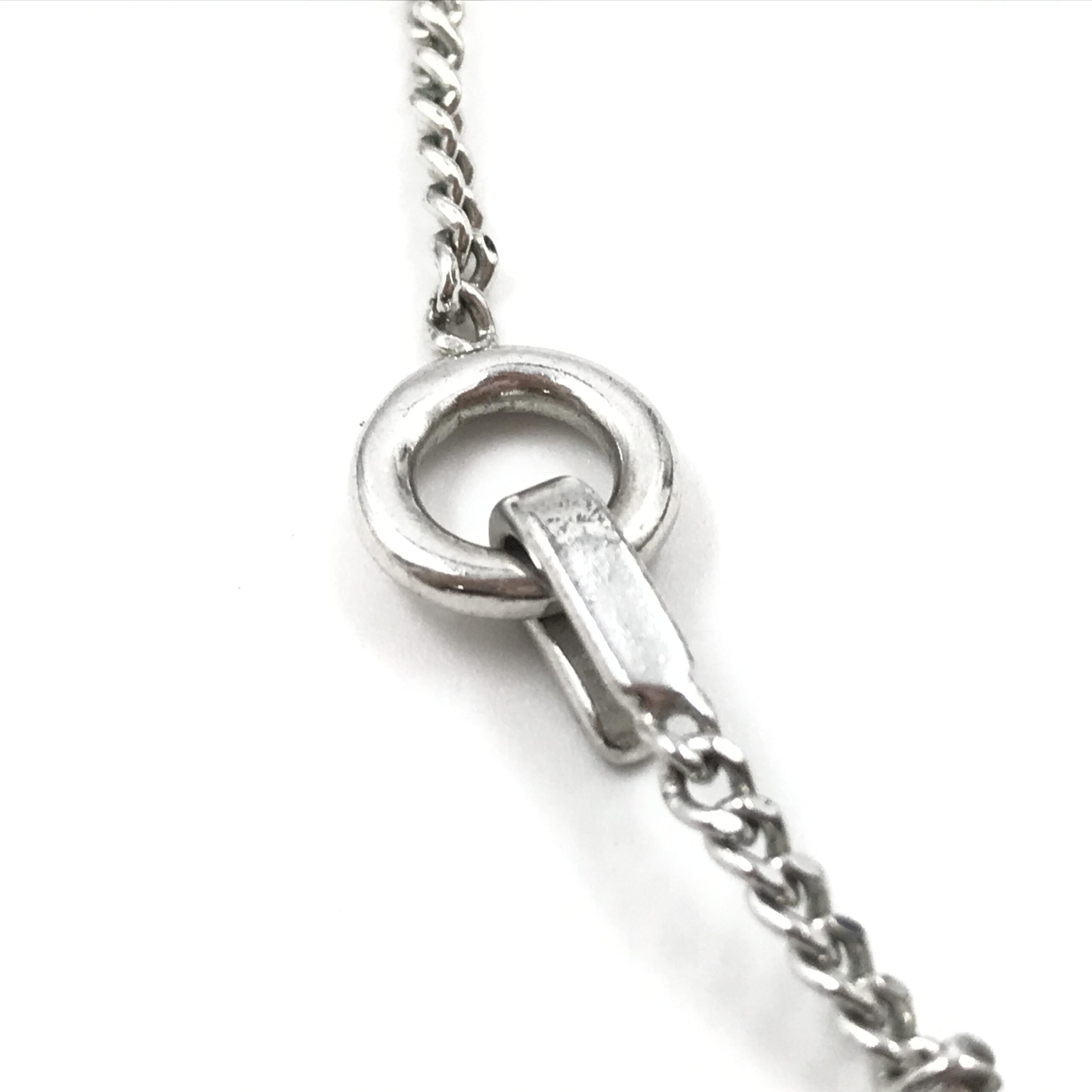 Chanel Coco Mark Rhinestone Necklace