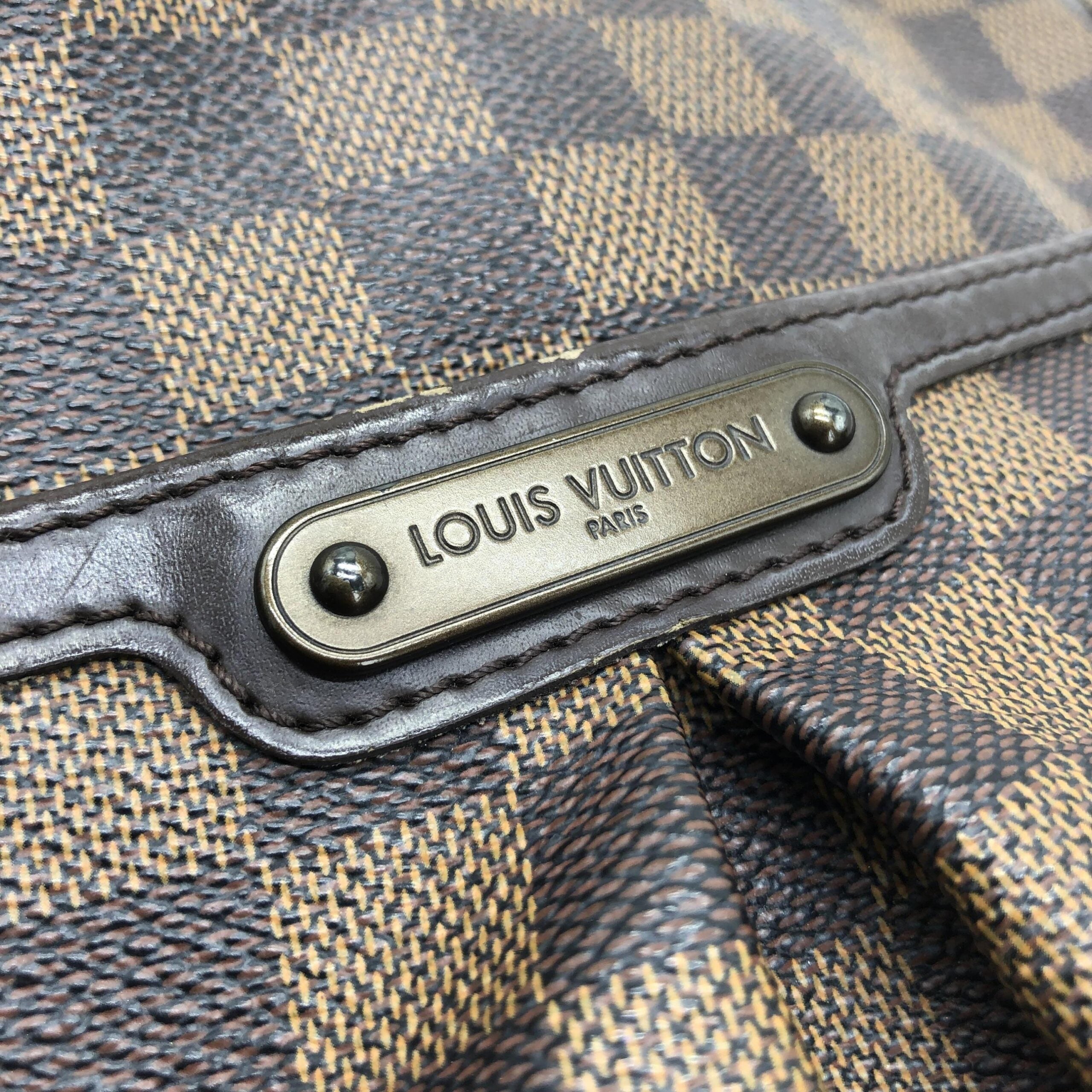 Louis Vuitton Damier Ebene Bloomsbury PM Shoulder Bag