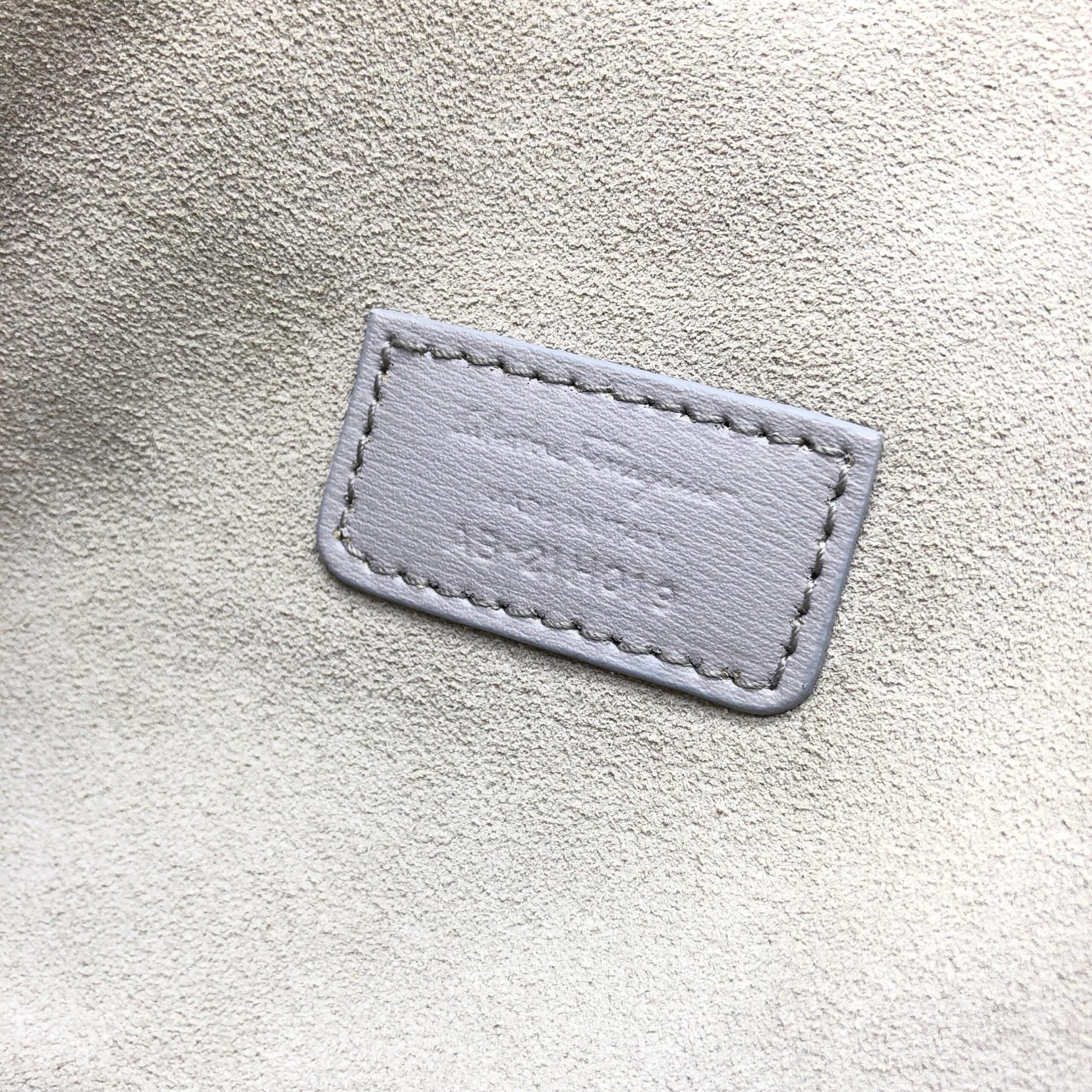 Salvatore Ferragamo Gancio City Light Grey Leather Tote Bag