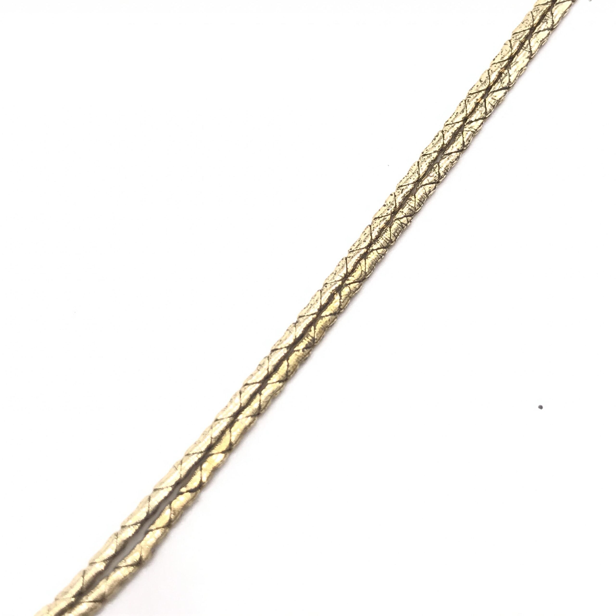 Christian Dior Gold Heart Pendant With Rhinestones