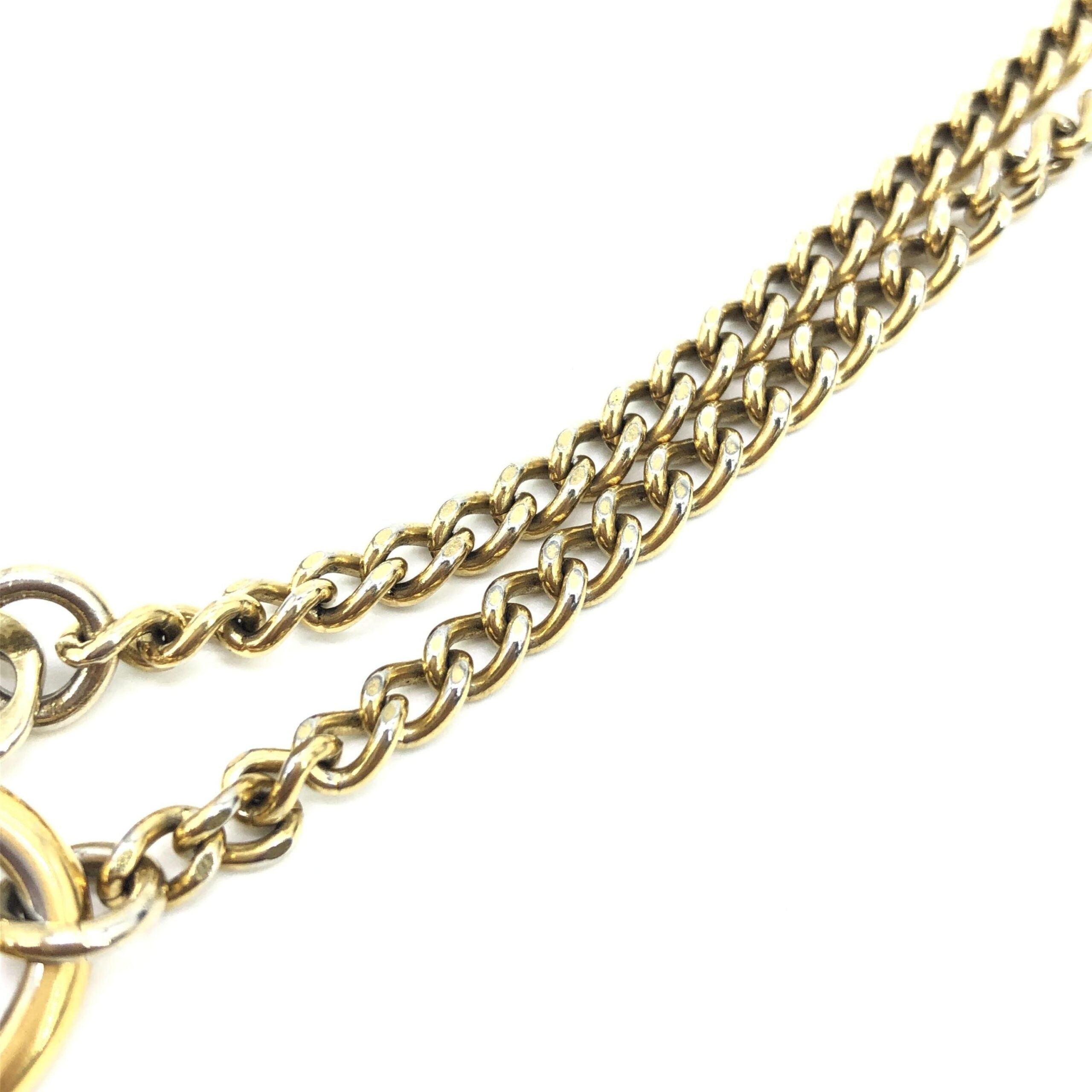 Louis Vuitton Gold Metal Bag Extender Keychain