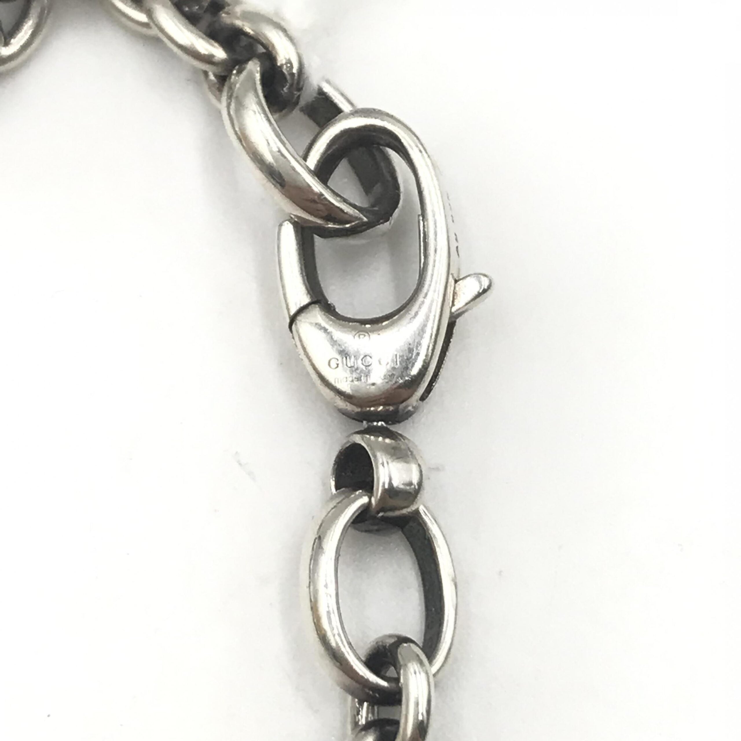 Gucci Interlocking G Silver Necklace Pendant