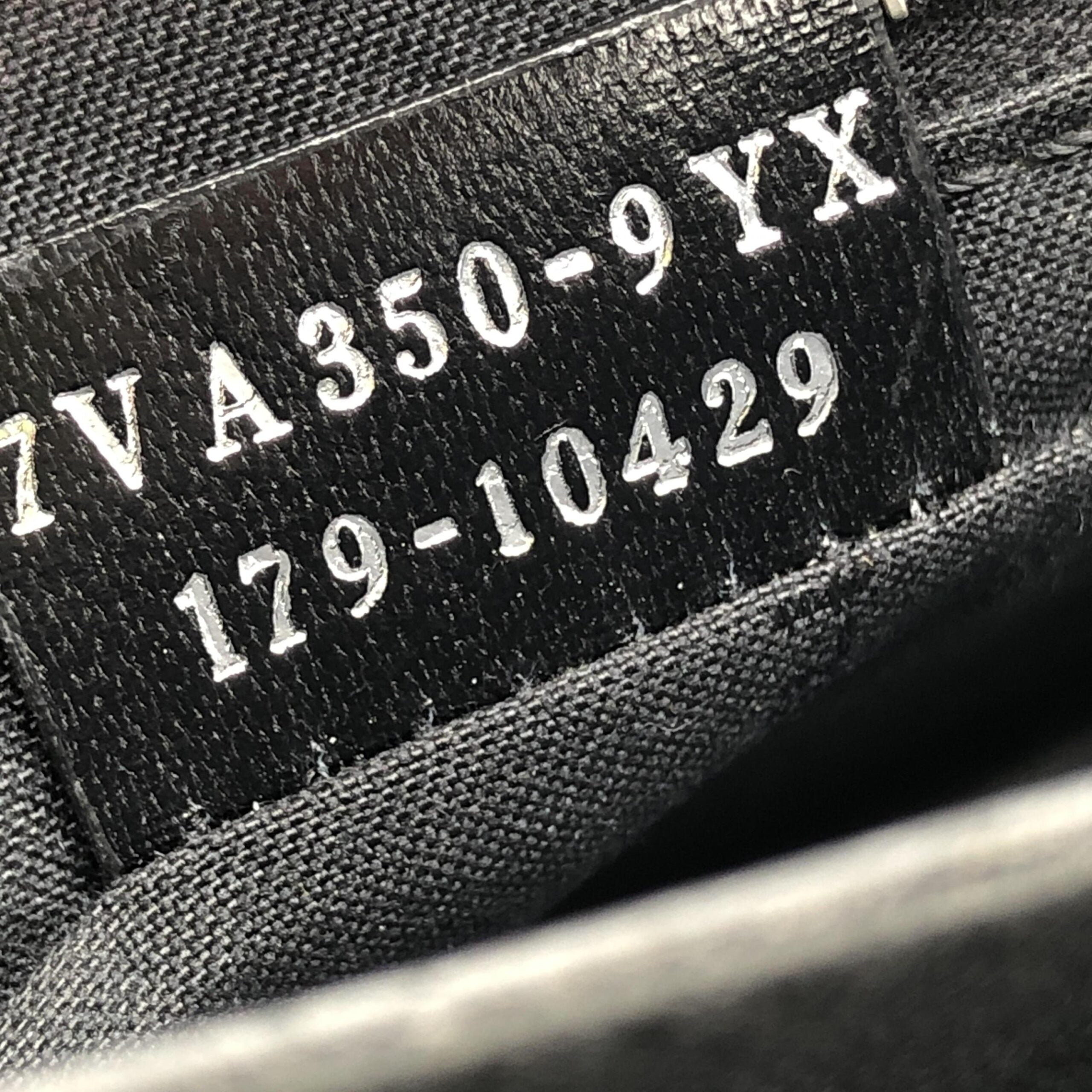 Fendi Leather Pouch With Monster Design