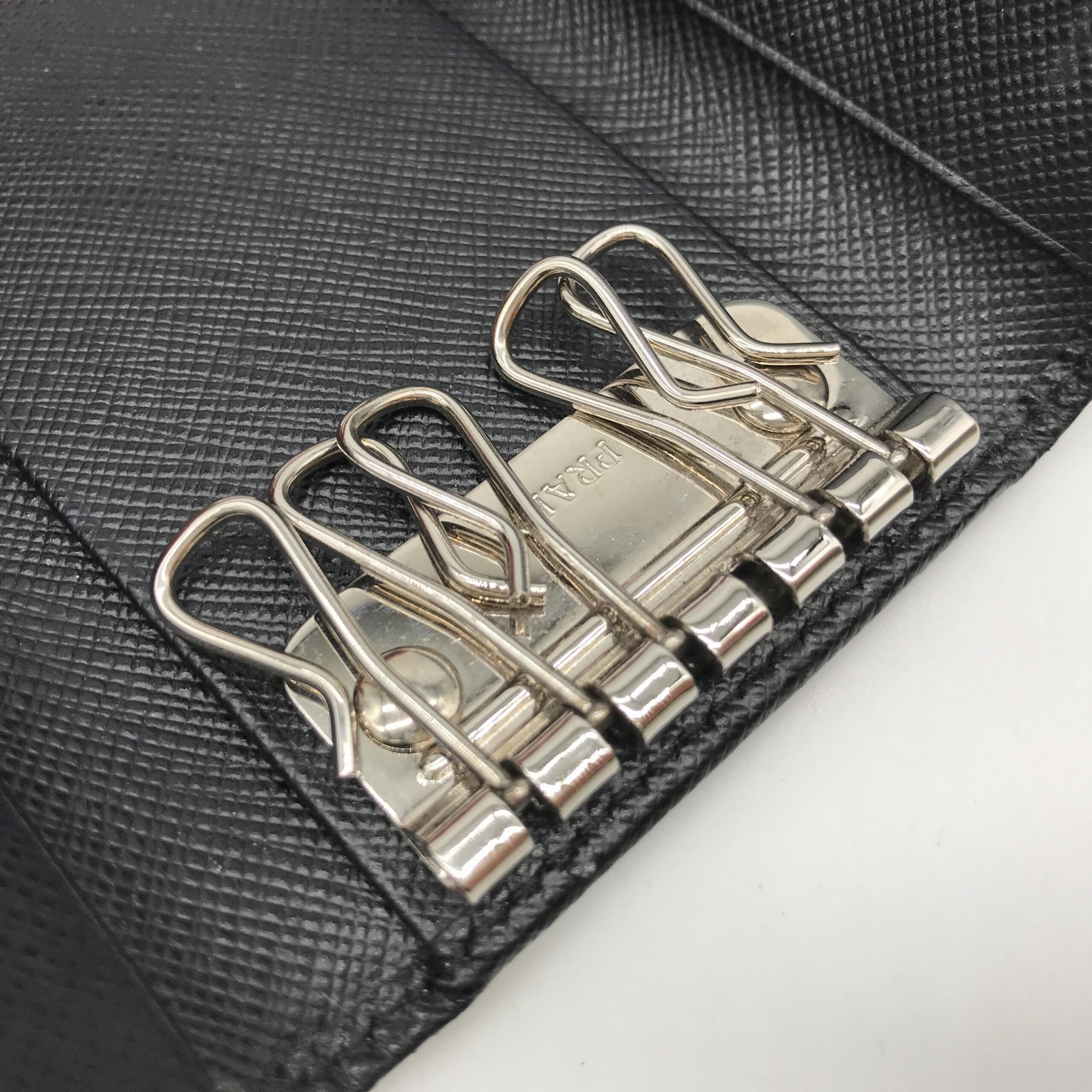 Prada LOUIS VUITTON Monogram Canvas Key Pouch