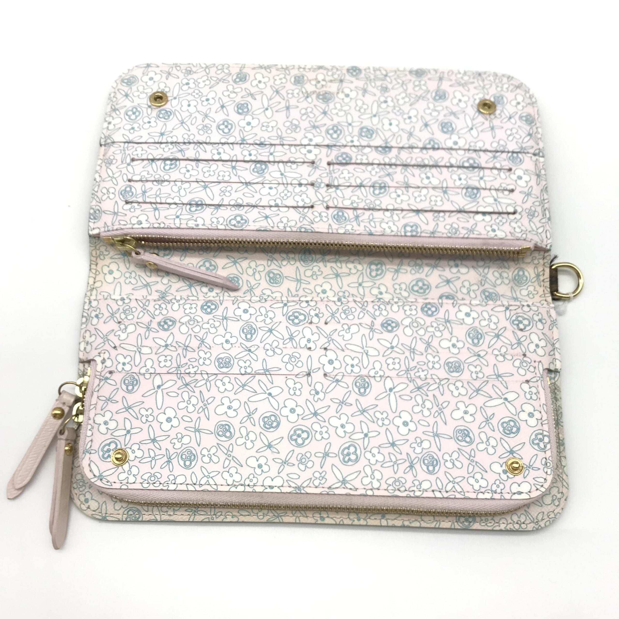 Louis Vuitton Monogram Canvas Zip Around Wallet