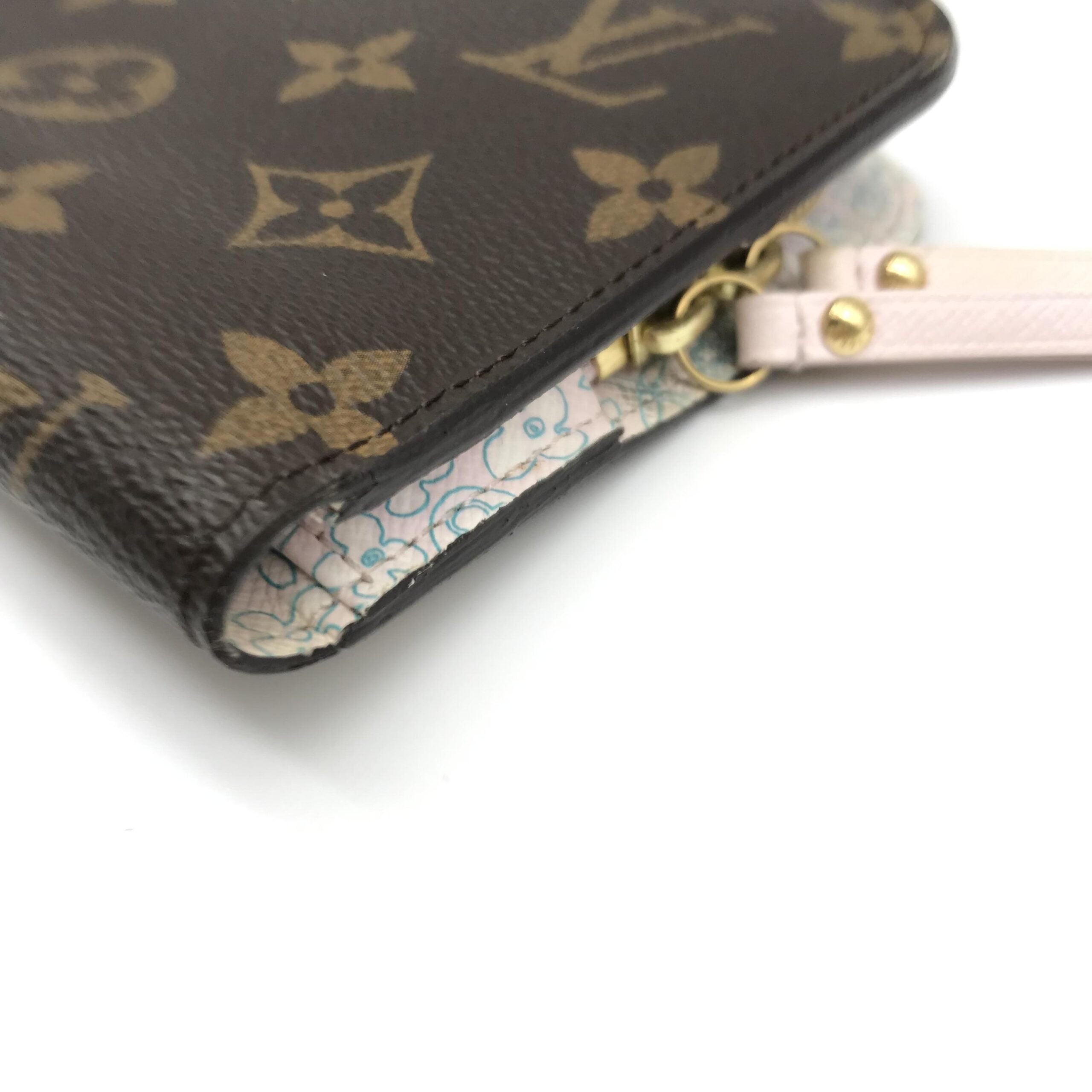 Louis Vuitton Monogram Canvas Zip Around Wallet
