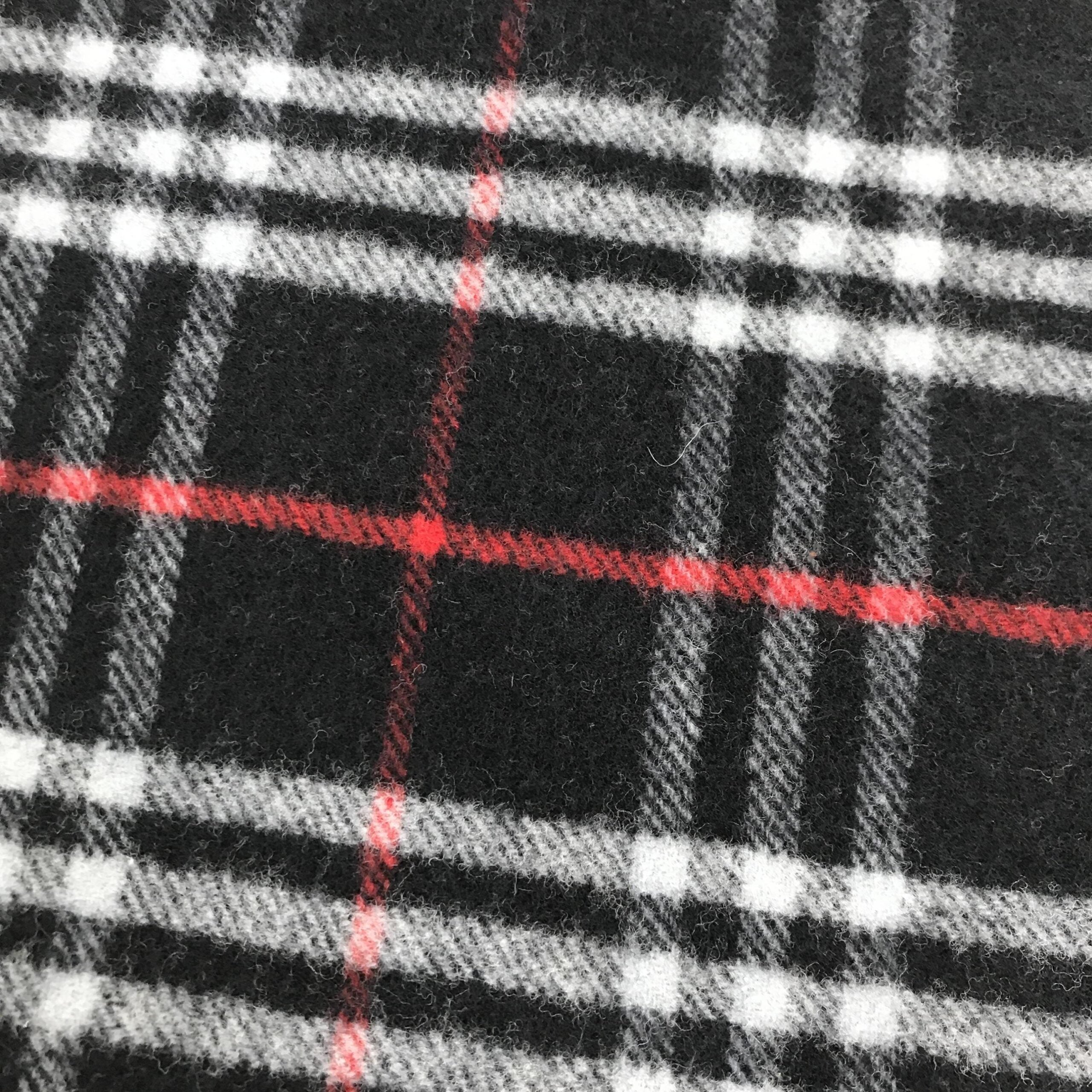 Burberry Nova Check Wool Scarf With Fringe