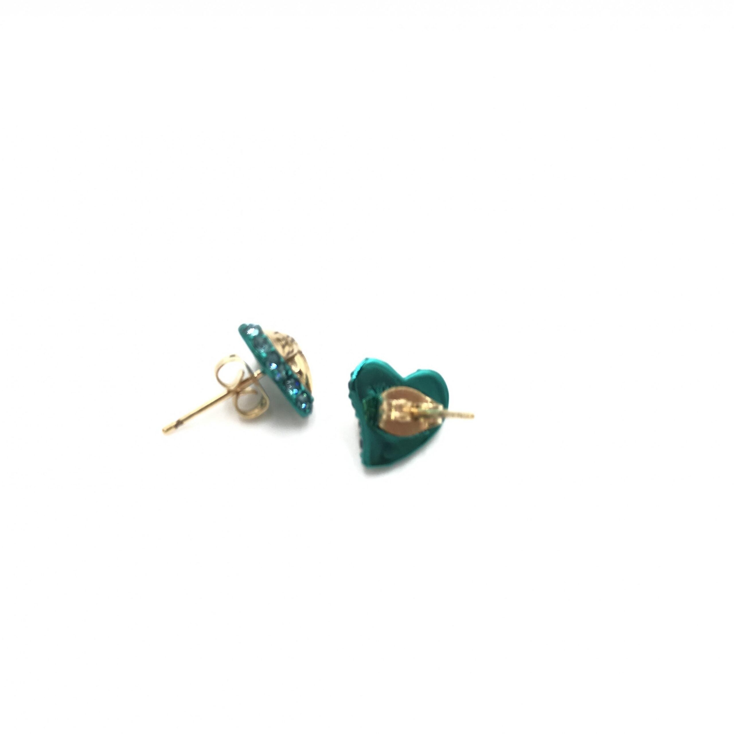 Vivienne Westwood Orb Heart Earrings