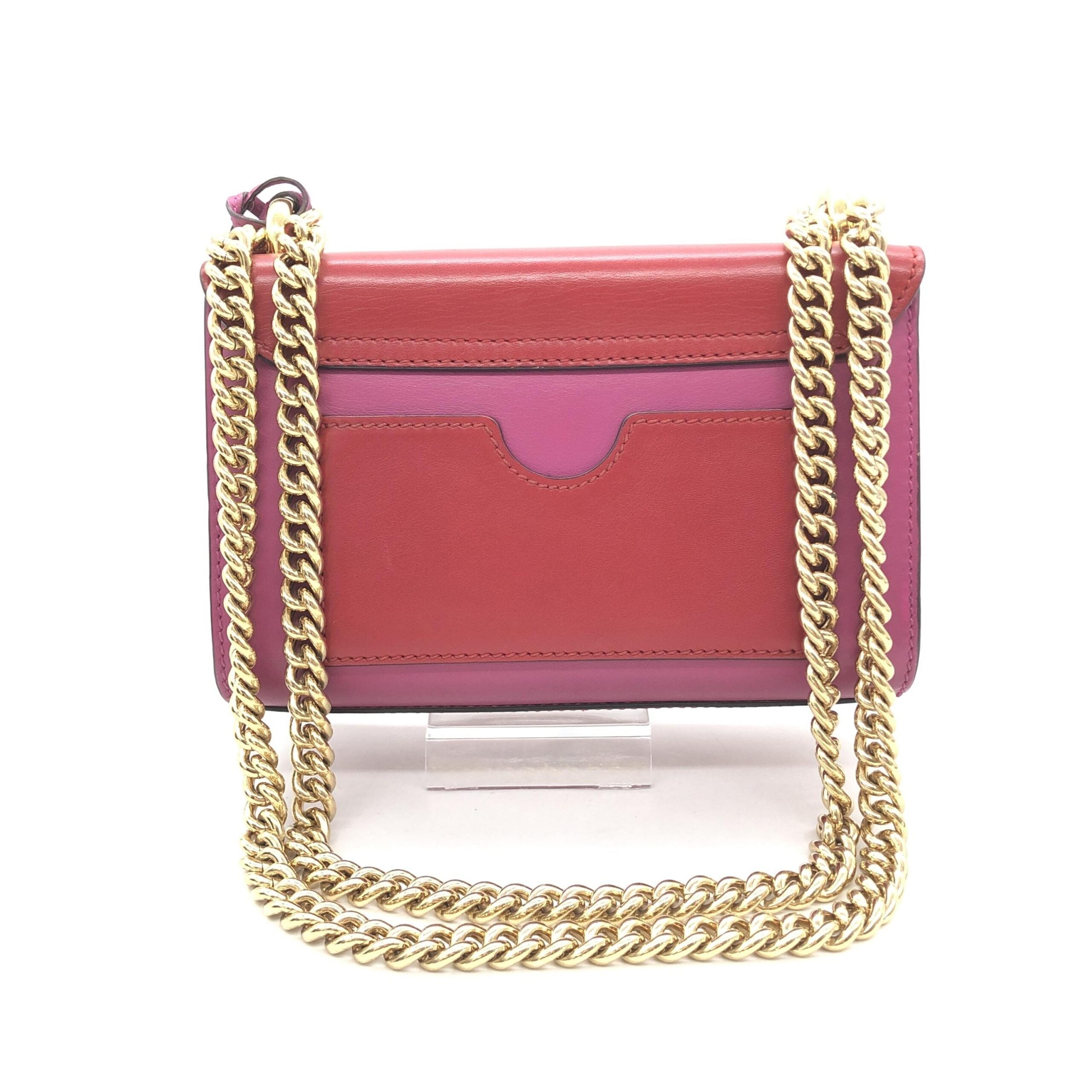 Gucci Padlock Crossbody Shoulder Bag In Pink