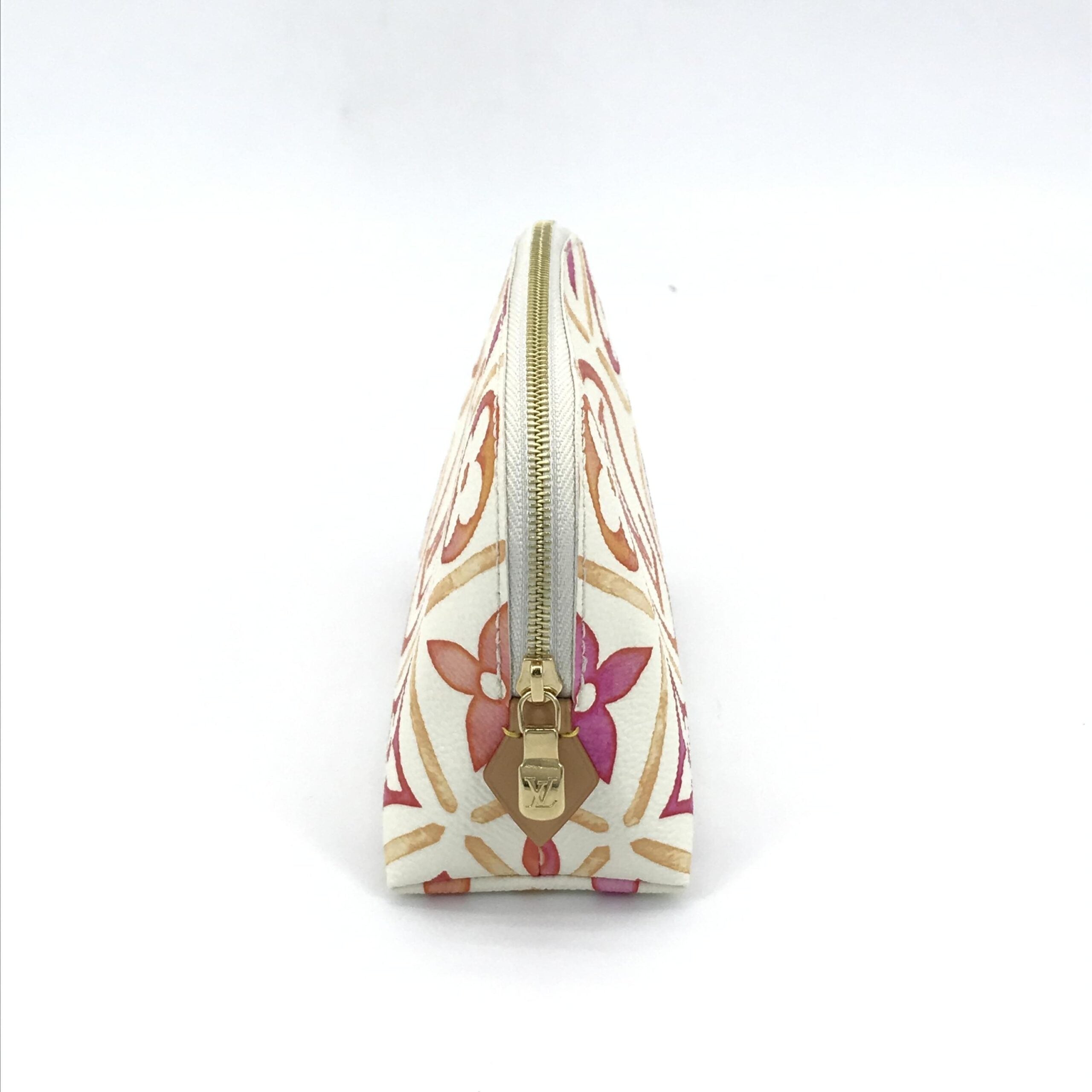 Louis Vuitton Pochette CosméTique PM, Monogram Canvas, Coral