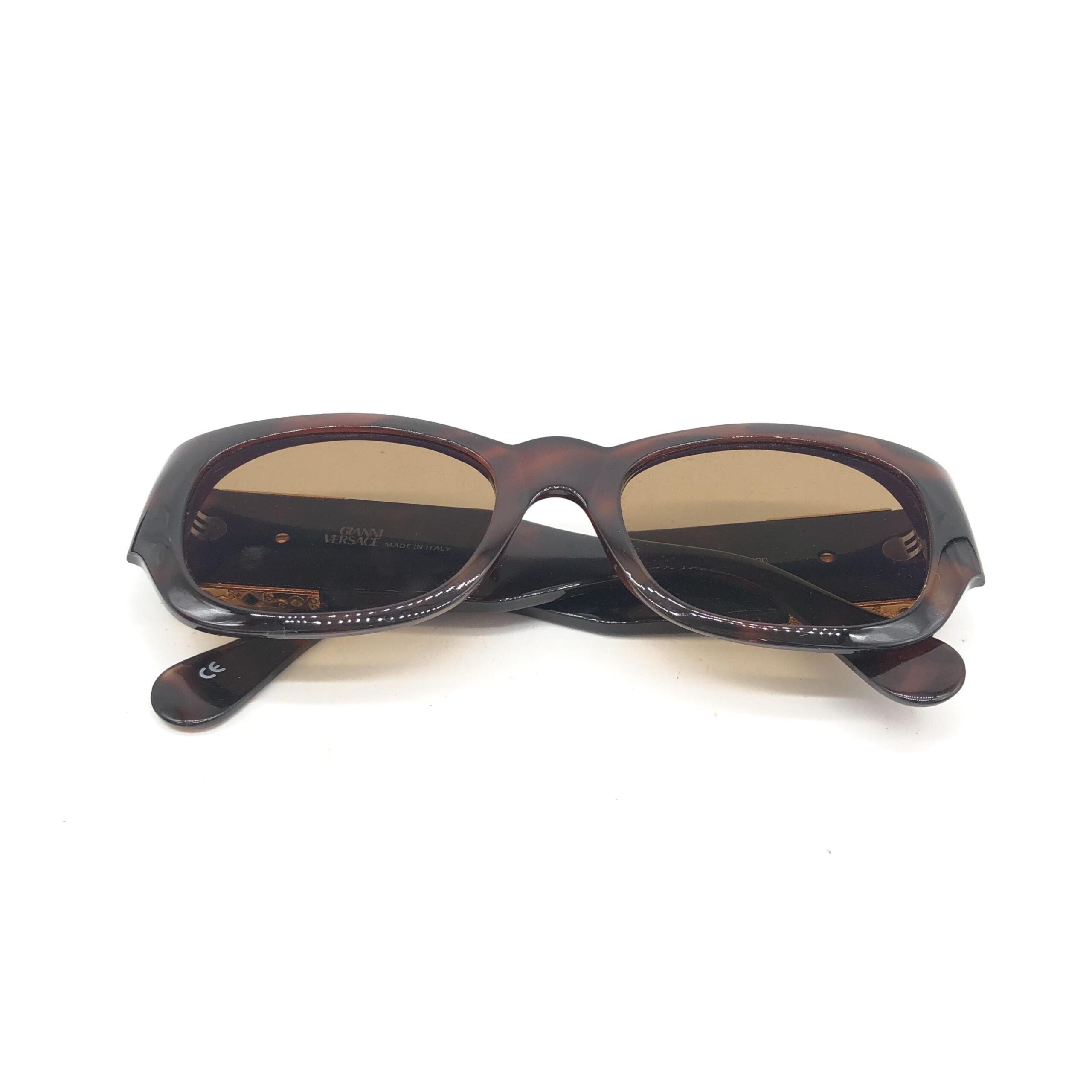 Versace Rectangular Frame Vintage Sunglasses