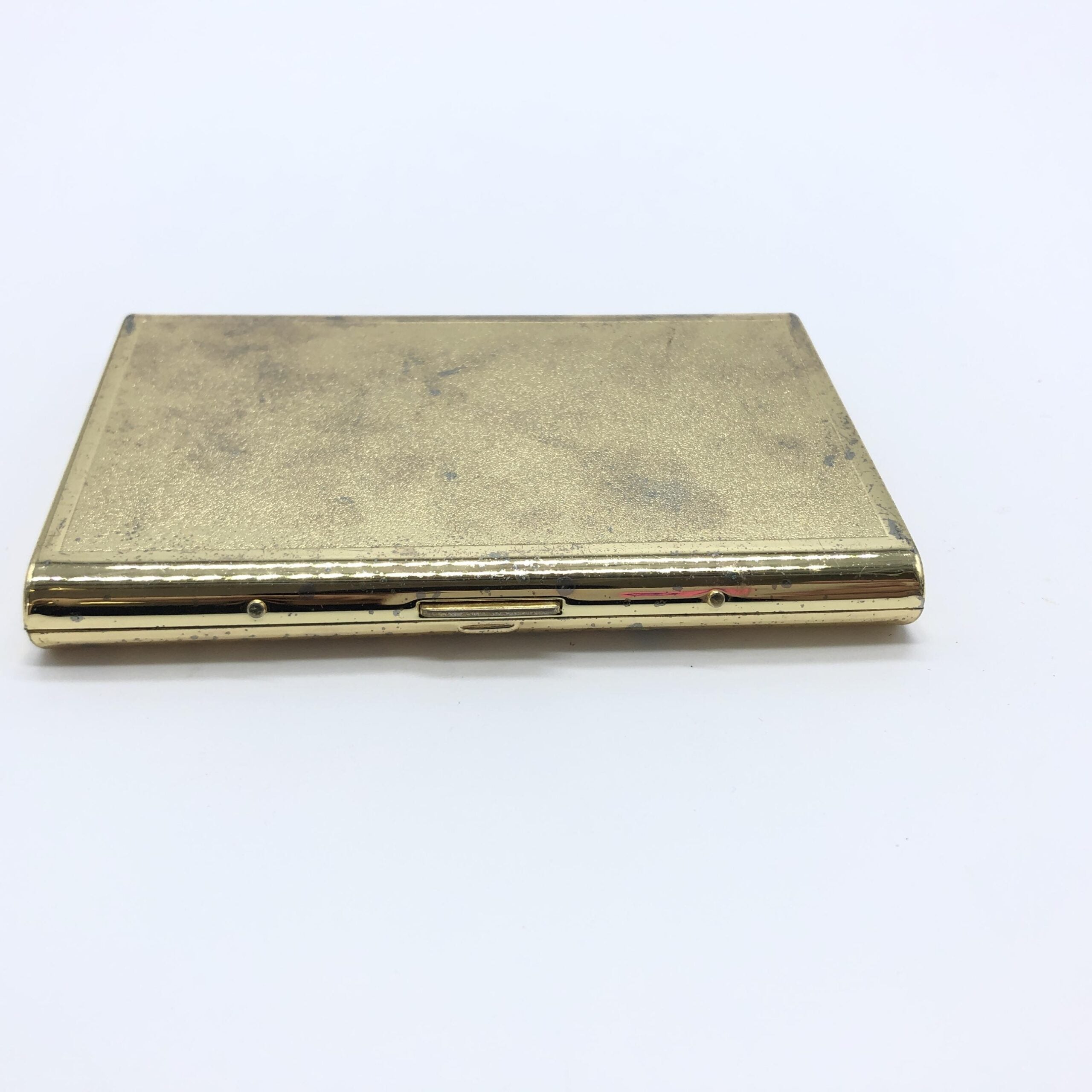 Saint Laurent Red X Black X Gold YSL Monogramme Card Case Cigarette Box