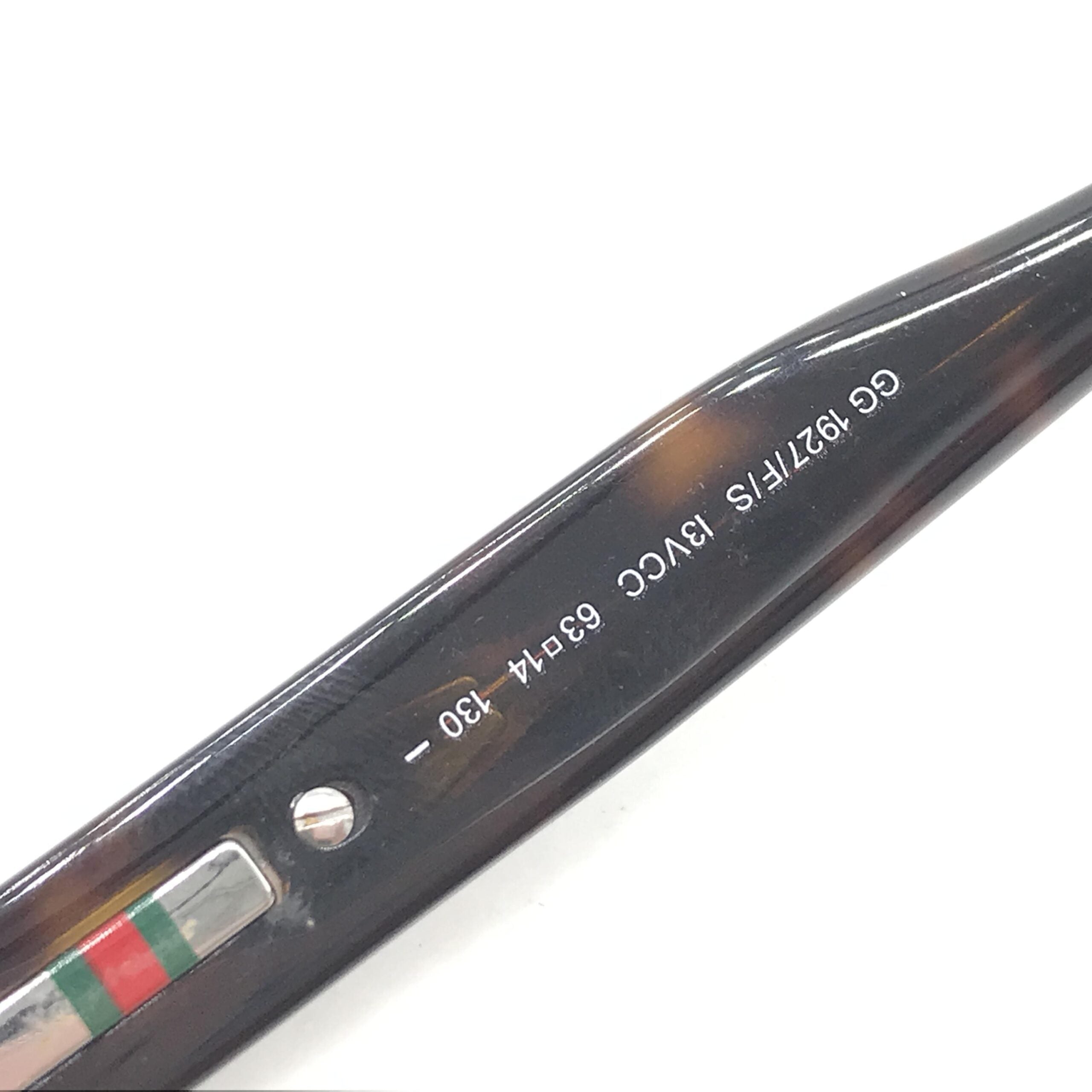 Gucci Rimless Sunglasses With Gradient Brown Lenses