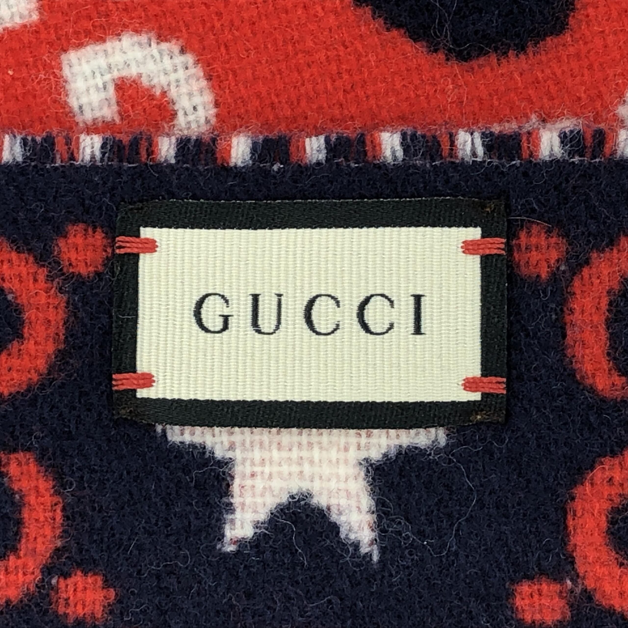 Gucci Scarf/Shawl, Wool (Not Knit)