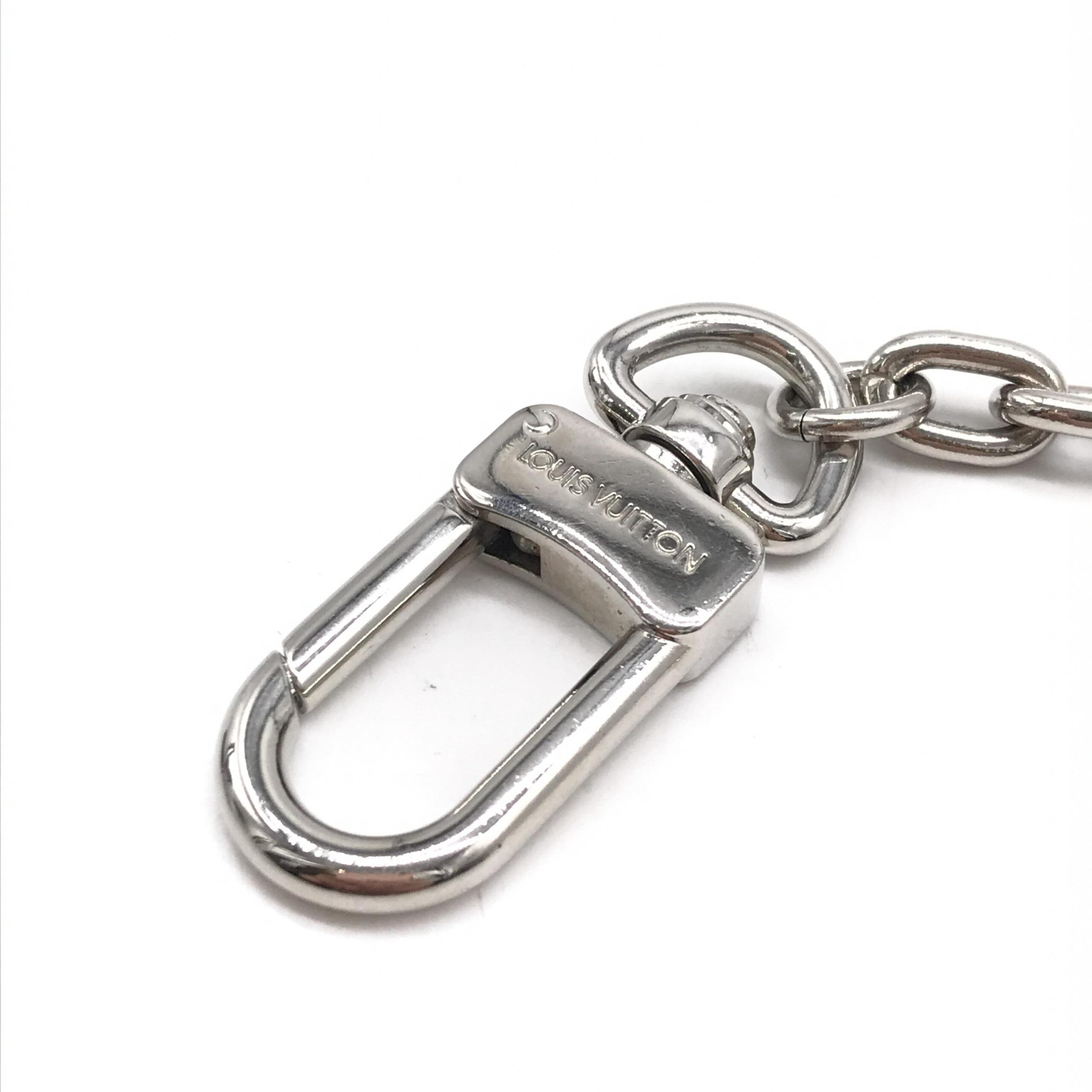 Louis Vuitton Silver Money Clip With Chain