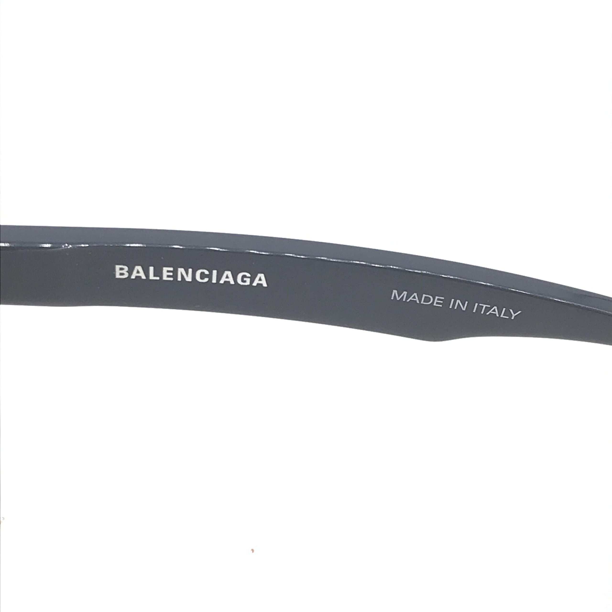 Balenciaga Square Sunglasses With Gray Lenses