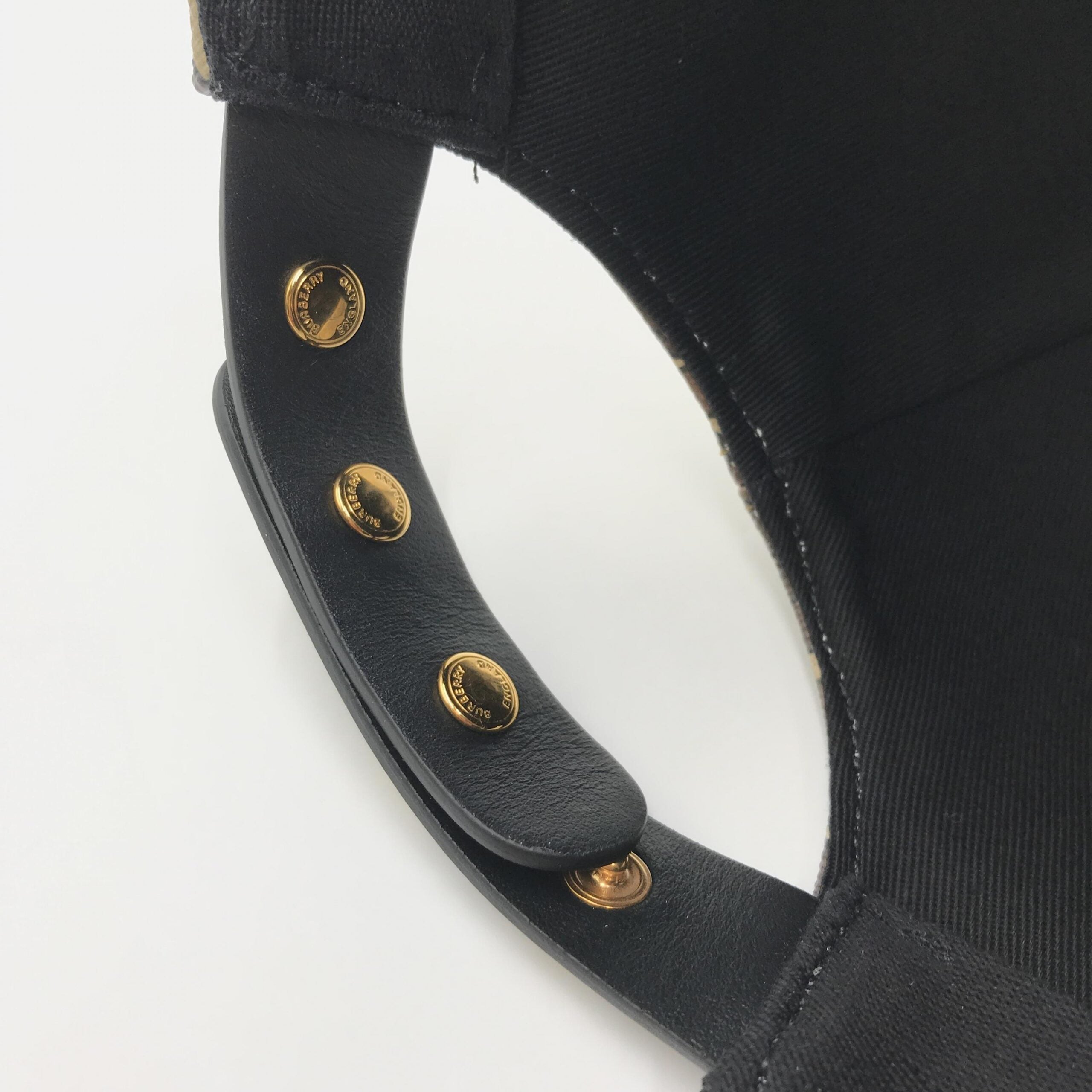 Burberry TB Monogram Baseball Cap In Brown