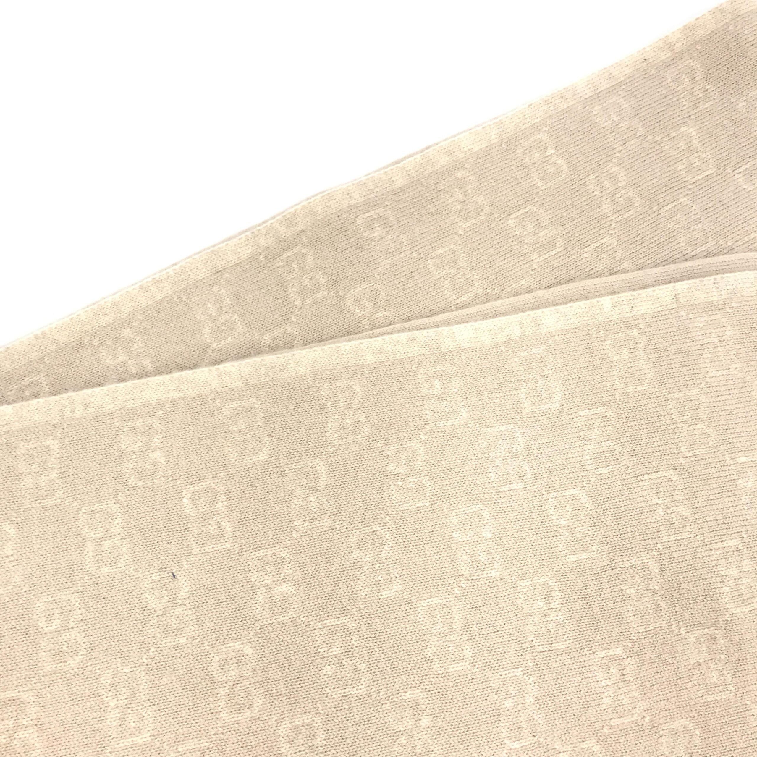 Gucci Wool Scarf With Gg Logo Pattern