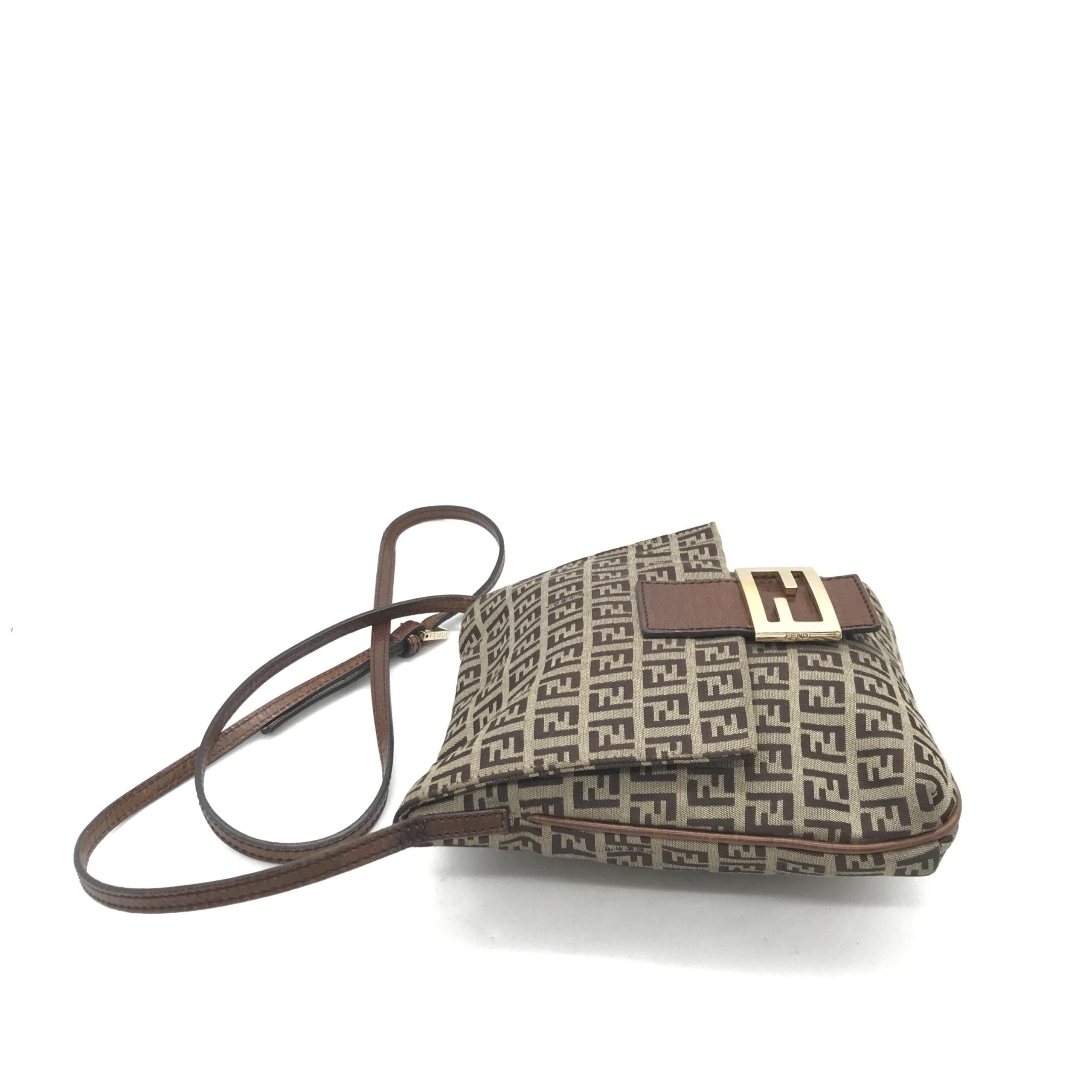 Fendi Zucchino Pattern Crossbody Bag