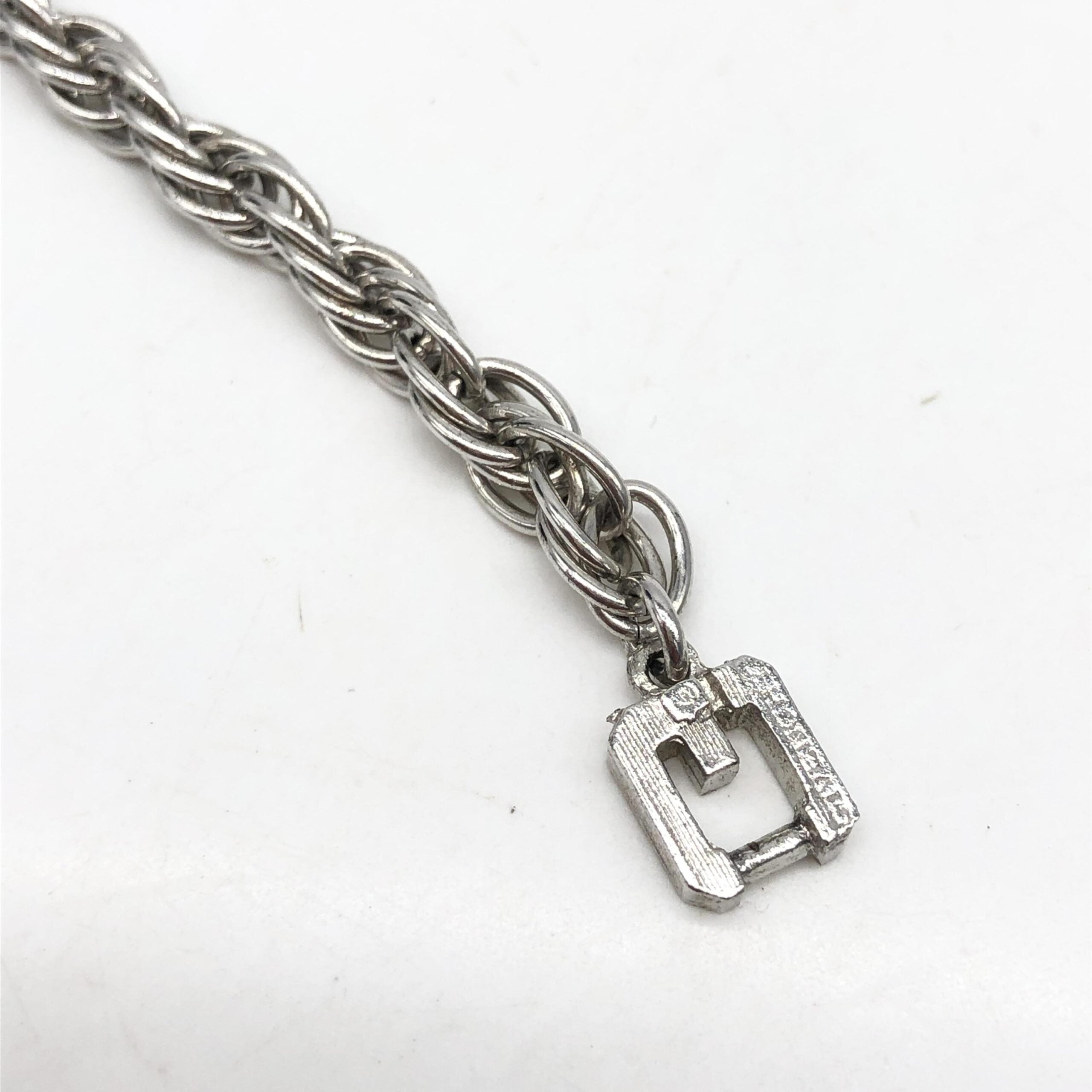 Givenchy Vintage Rope Twist Necklace