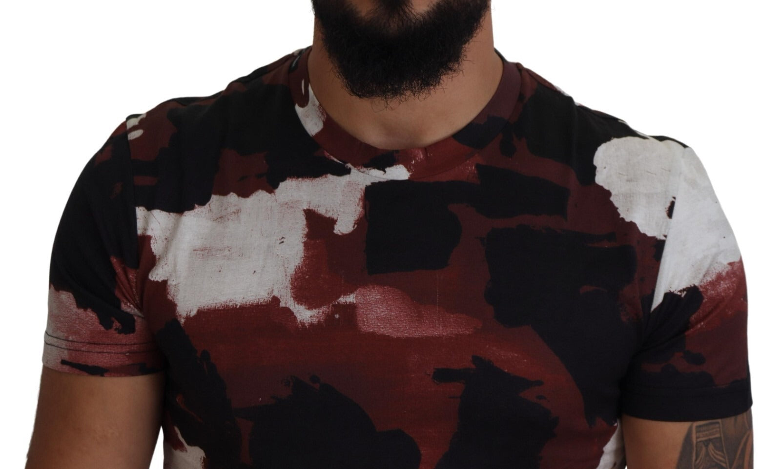 Indulge in the exquisite Dolce & Gabbana Multicolor Tie Dye Cotton Crew Neck T-shirt, a masterpiece of Italian craftsmanship that elevates your style with playful sophistication.