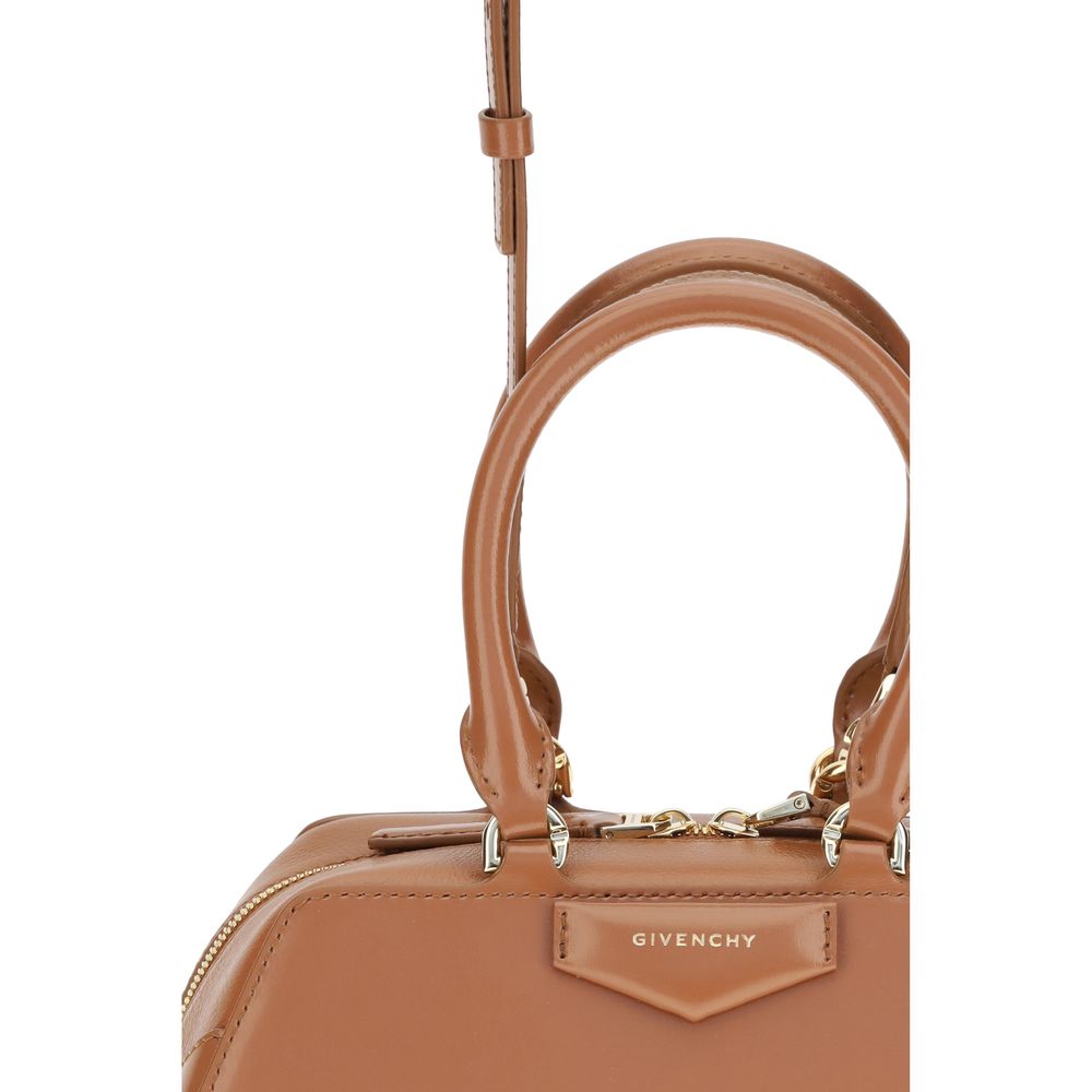 Givenchy Brown Calf Leather Bos Taurus Handbag