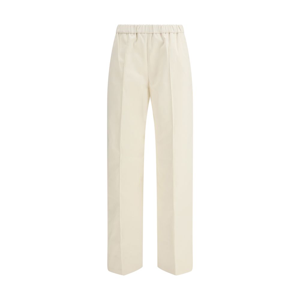 Fabiana Filippi Beige Cotton Casual Pants