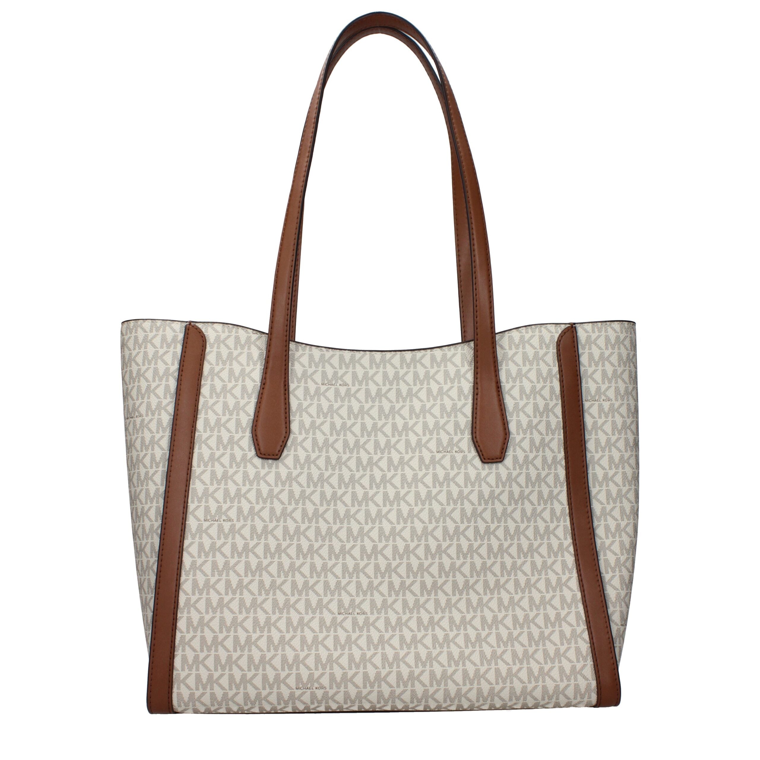 Michael Kors Beige Fabric Shoulder Bag