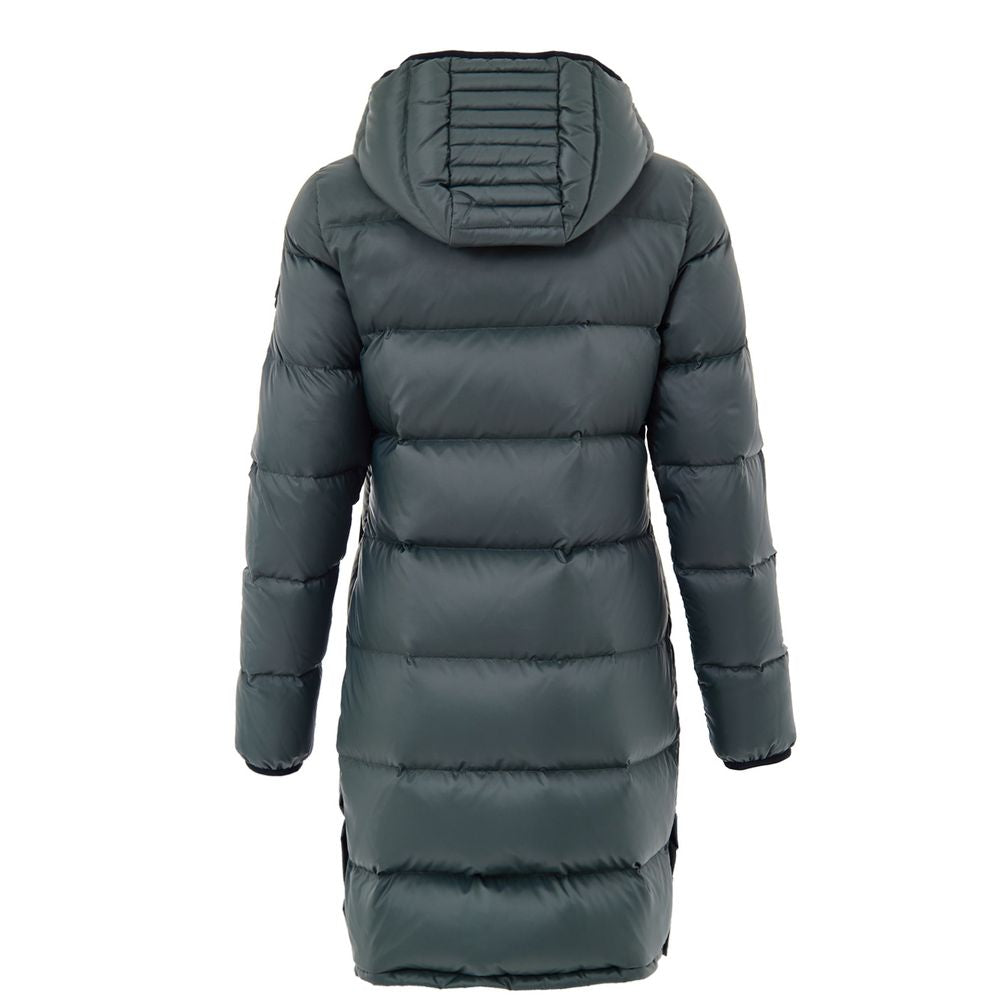 Moose Knuckles Green Cotton Full-Length Jacket