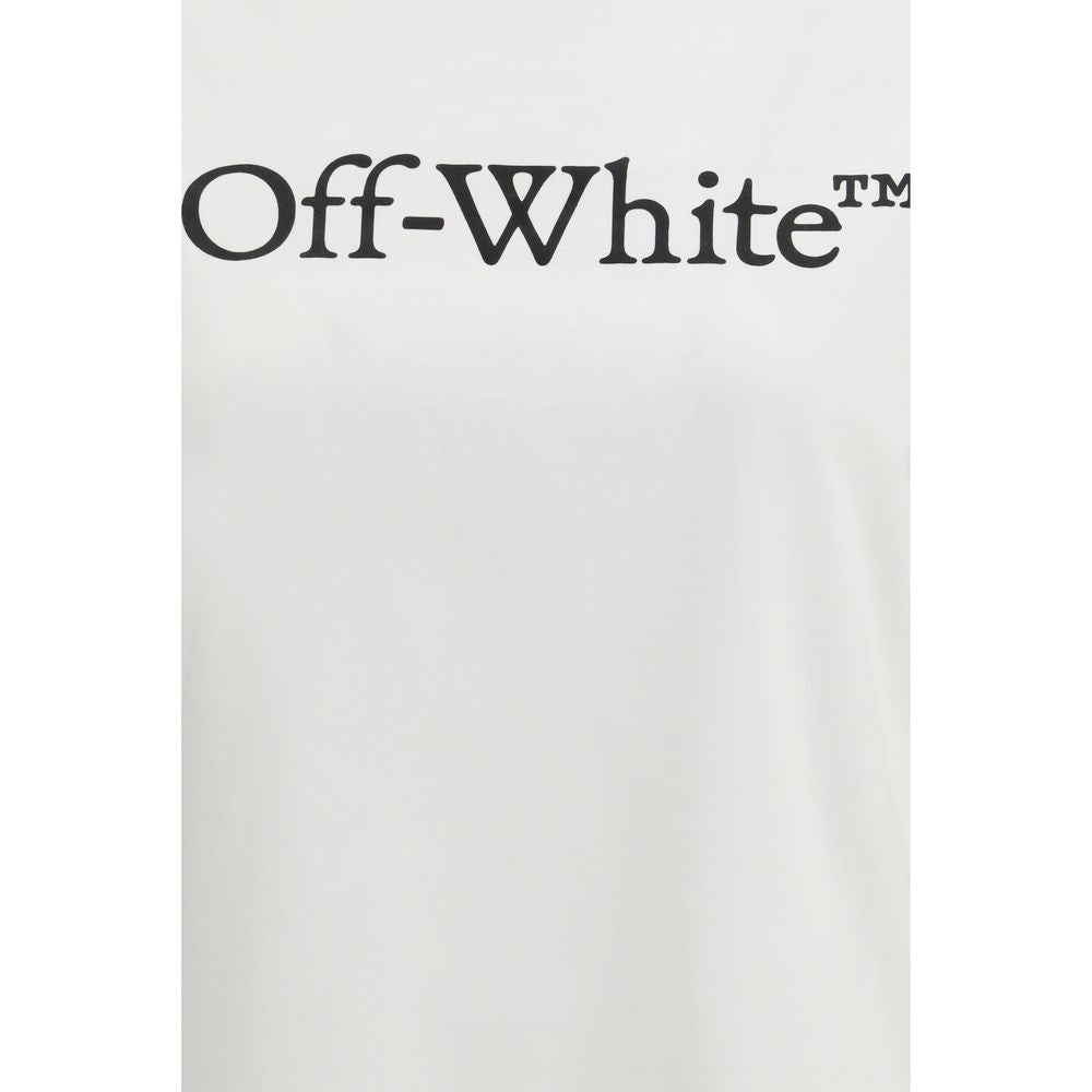 Elevate your wardrobe with the Off-White Big Logo Bookish T-shirt from the SS26 Collection, crafted in sumptuous cotton for timeless elegance and effortless sophistication.