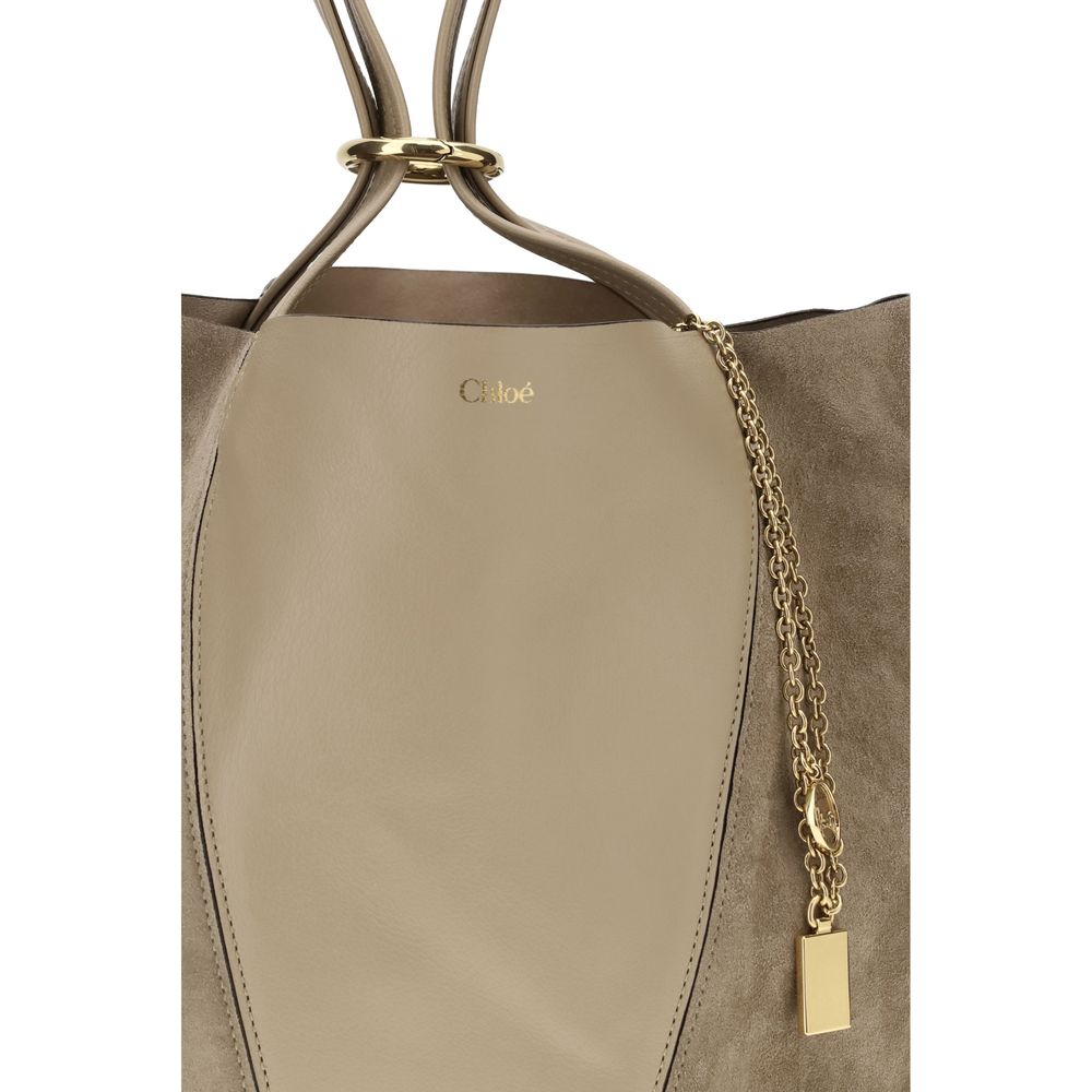Chloé Beige Leather Shoulder Bag - Timeless Luxury Redefined