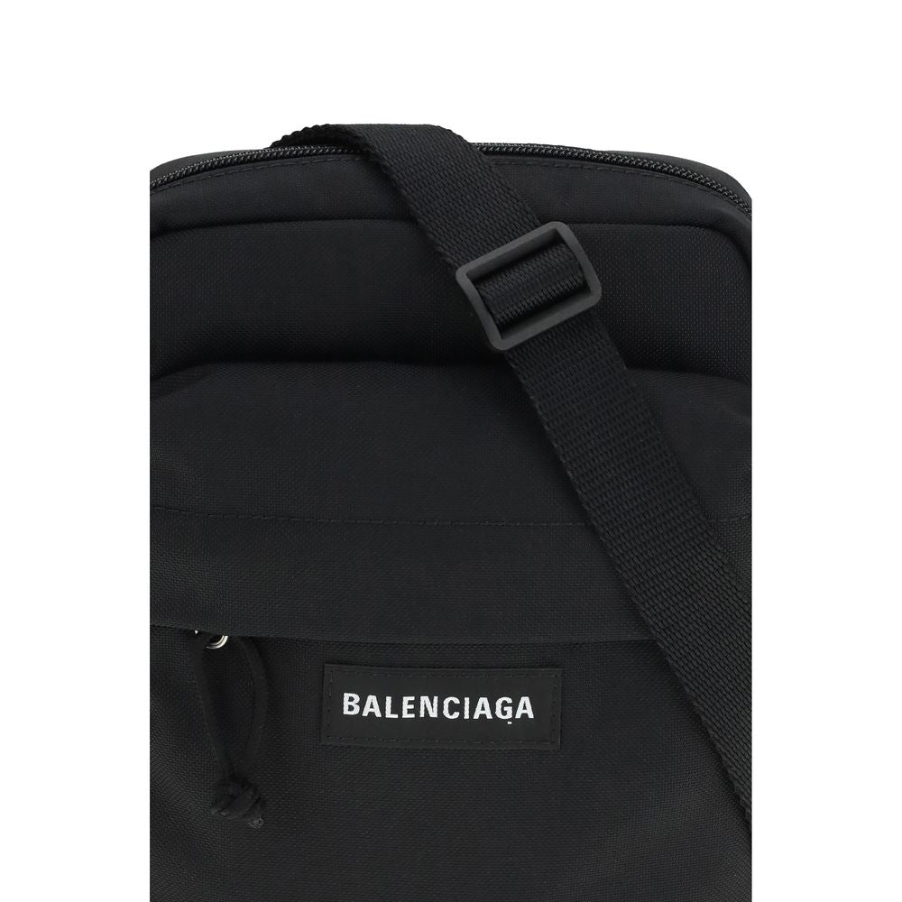 Balenciaga Black Polyamide Shoulder Bag - Artisanal Luxury