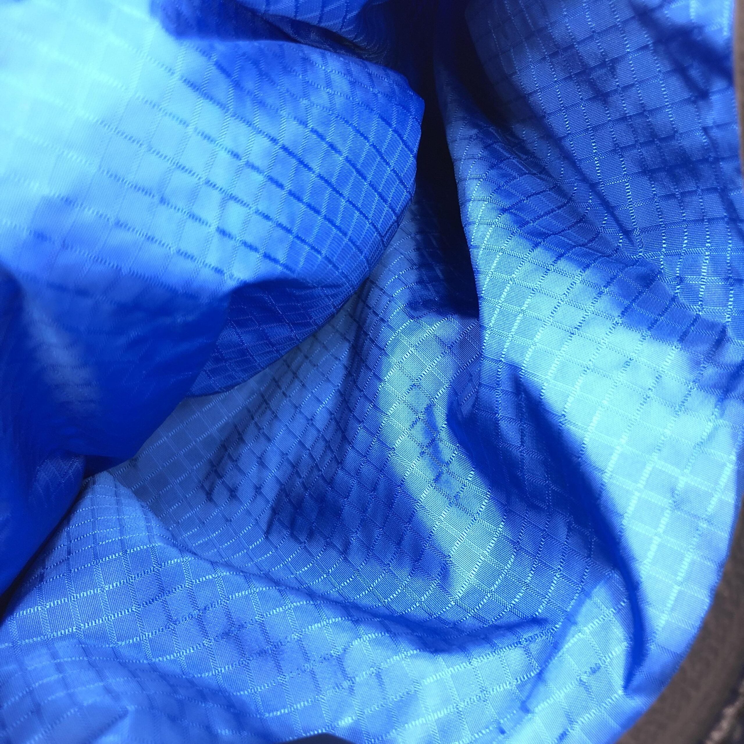 Bottega Veneta Black and Blue Nylon Convertible Tote - Artisanal Luxury