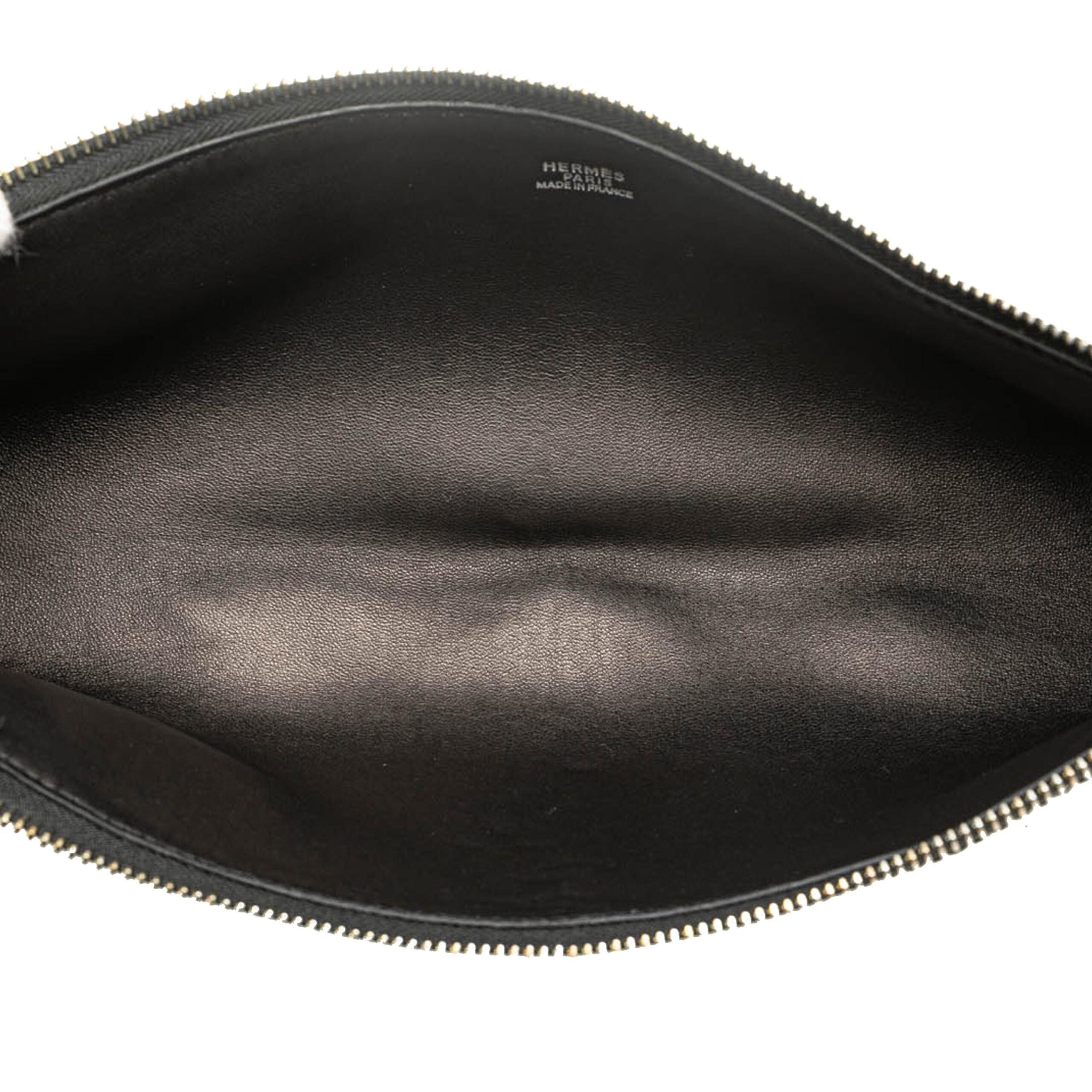 Hermès Black Woven Shoulder Bag