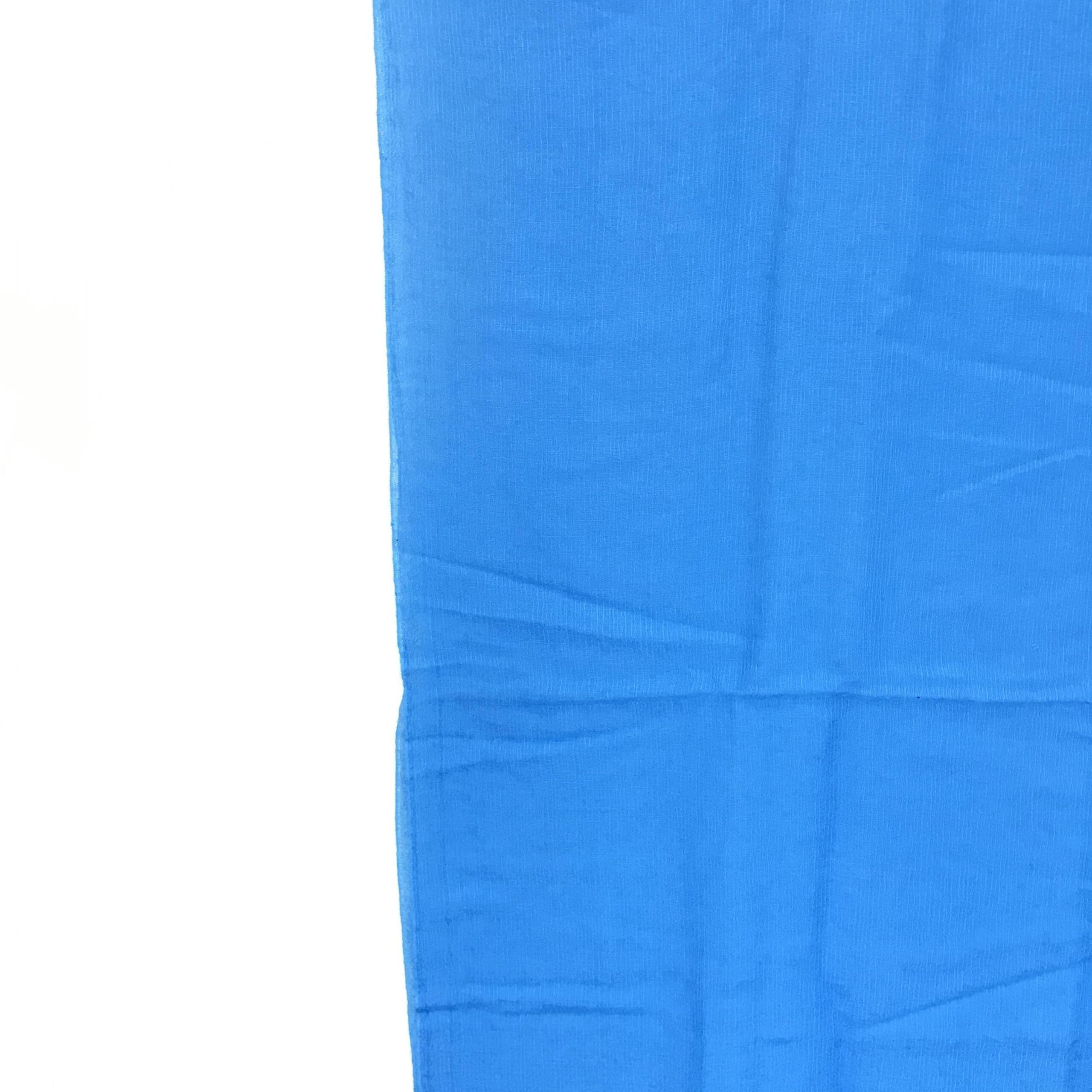 Hermès Blue Silk Scarf