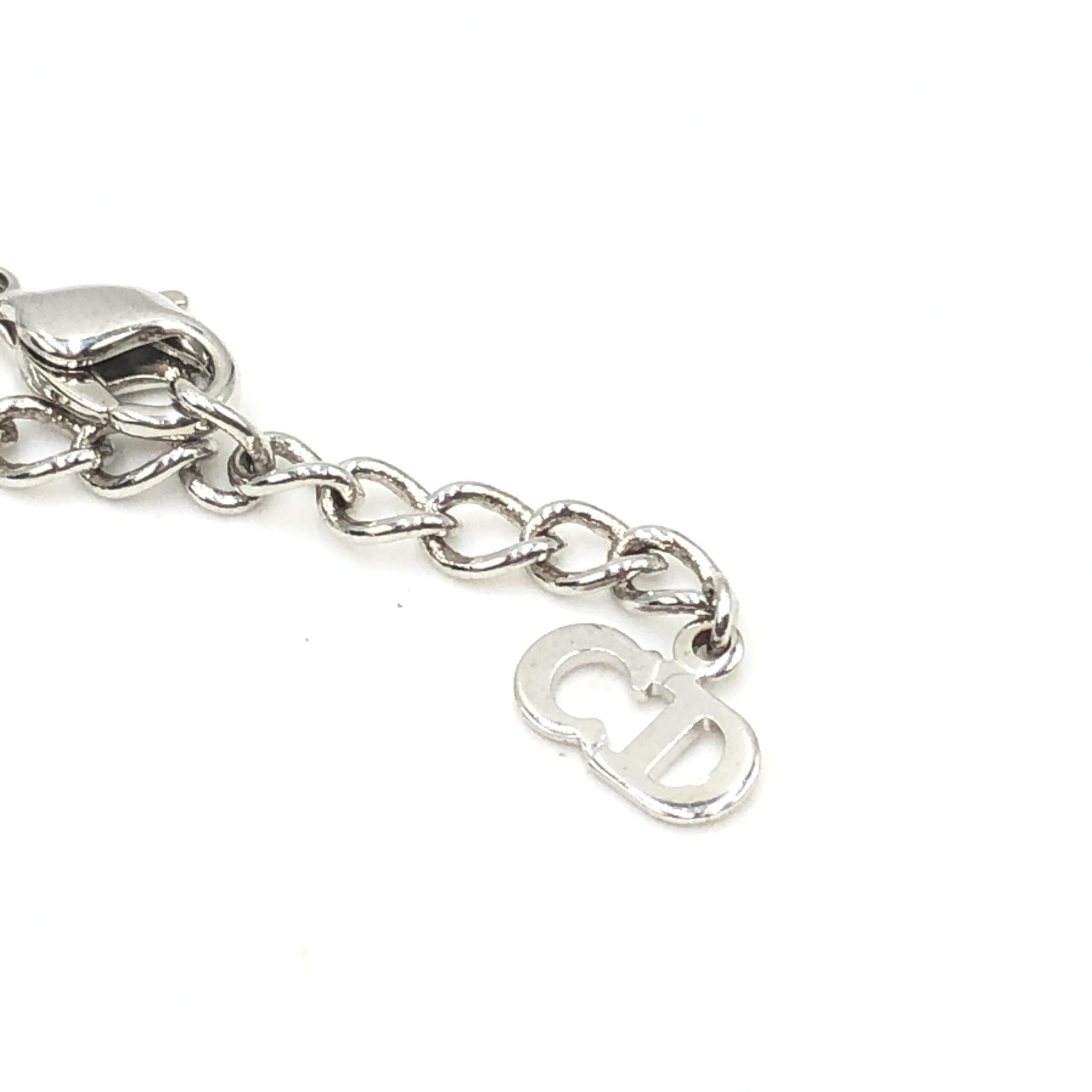 Christian Dior Blue Trotter Pendant Necklace, artisanal elegance