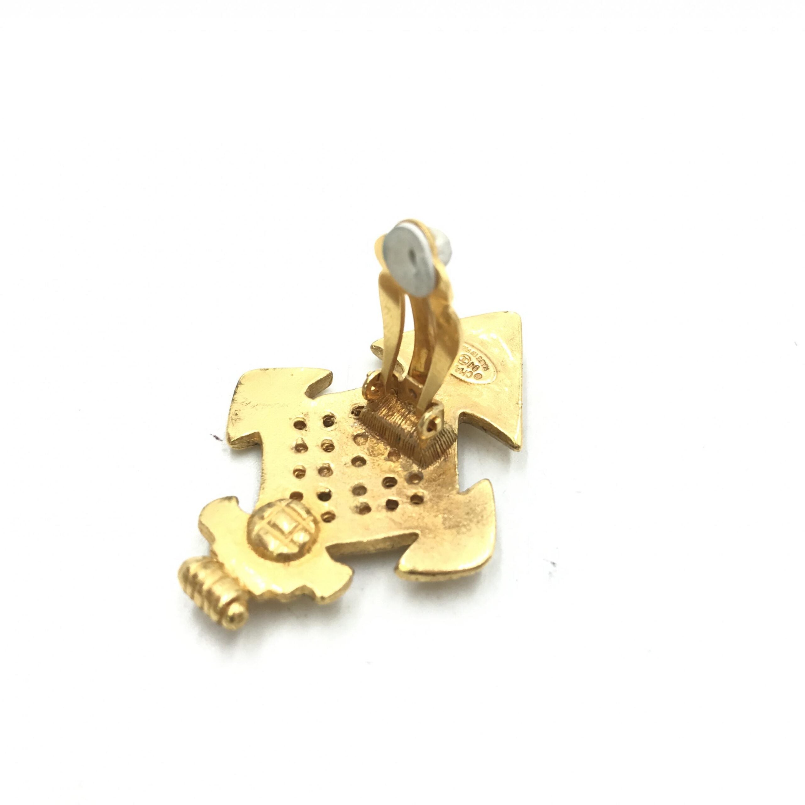Chanel Coco Mark Earrings - Exquisite Artisanal Luxury