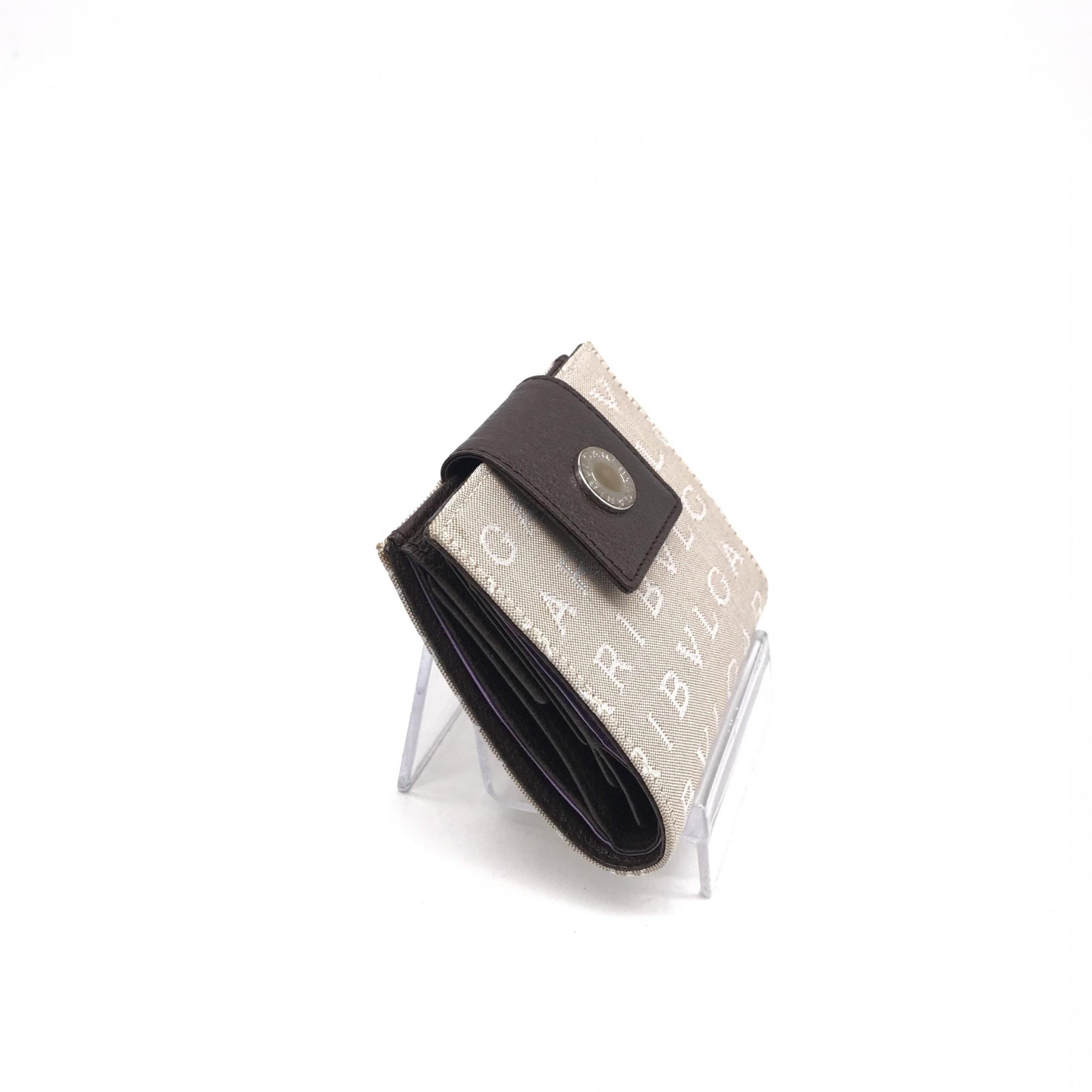 Bulgari Logomania Beige Wallet