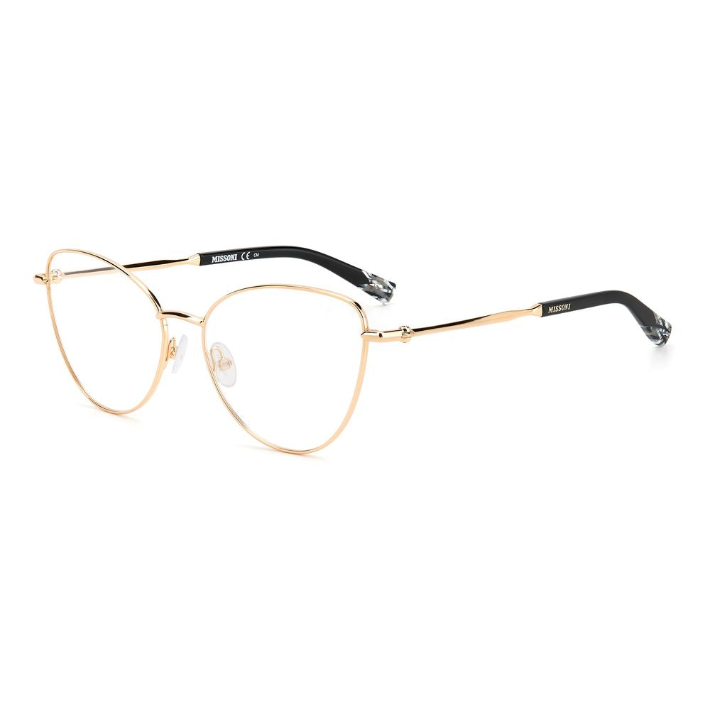 Discover the Missoni Rose Gold Stainless Steel Glasses, a luxurious blend of exquisite craftsmanship and timeless design, perfect for elevating your style with elegance.