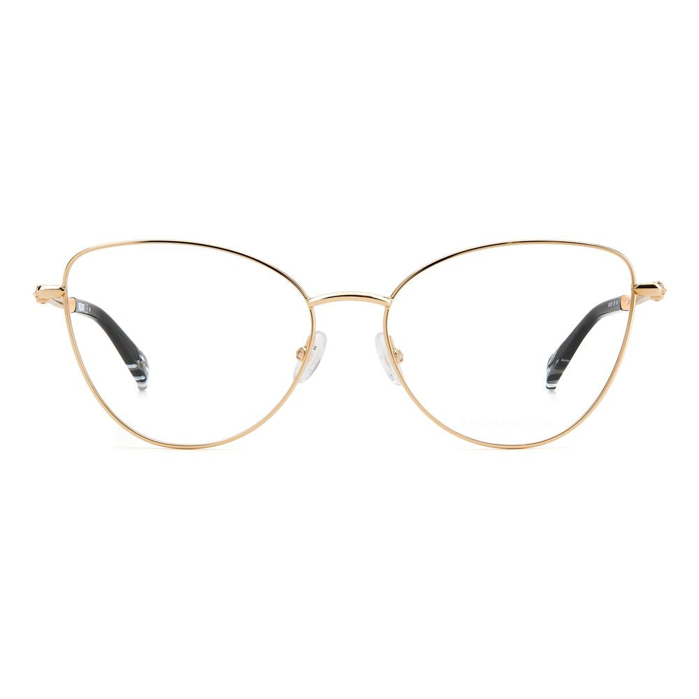 Elevate your style with Missoni Rose Gold Stainless Steel Glasses, a luxurious fusion of exquisite craftsmanship and timeless elegance, perfect for discerning individuals.
