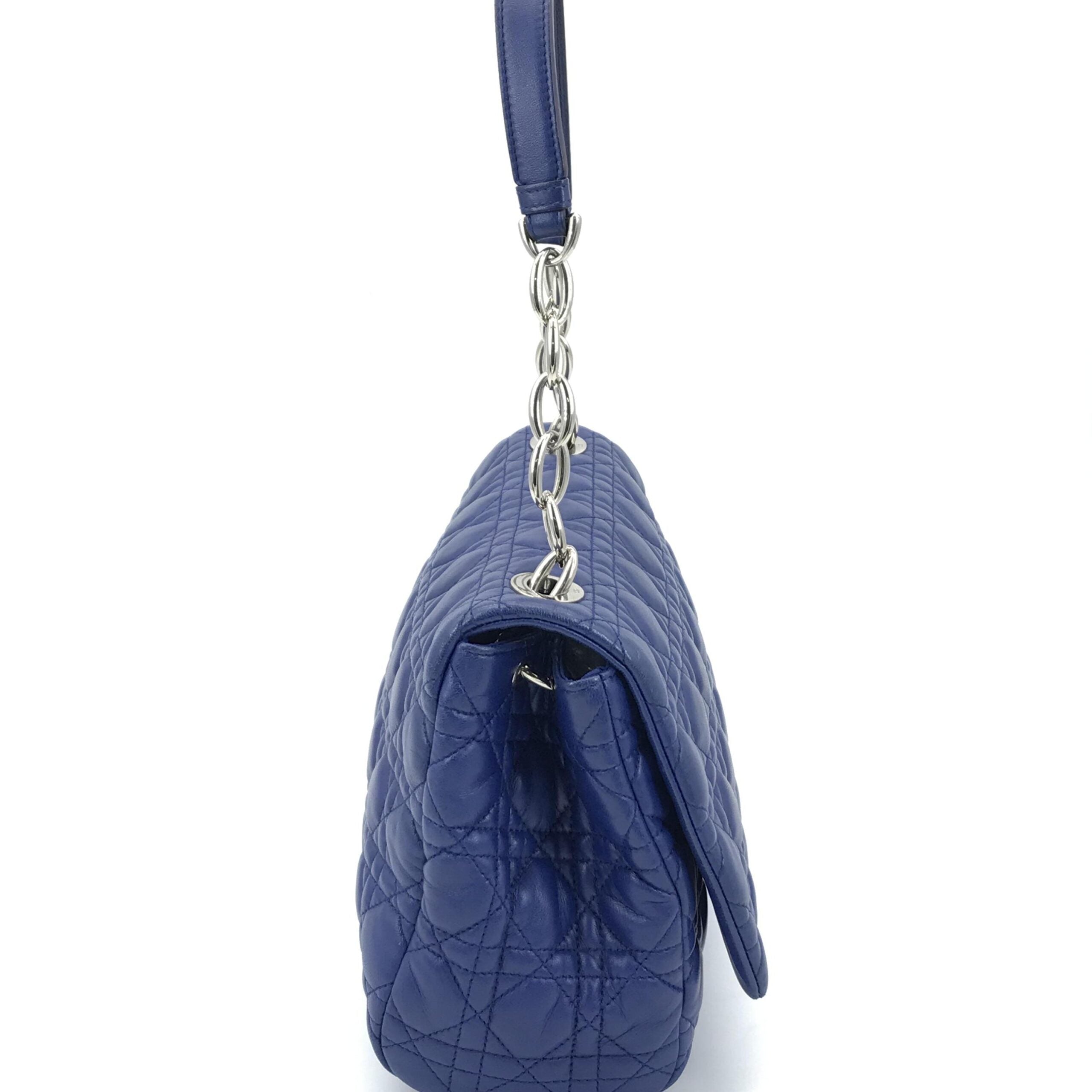 Christian Dior Quilted Lambskin Cannage Chain Shoulder Bag