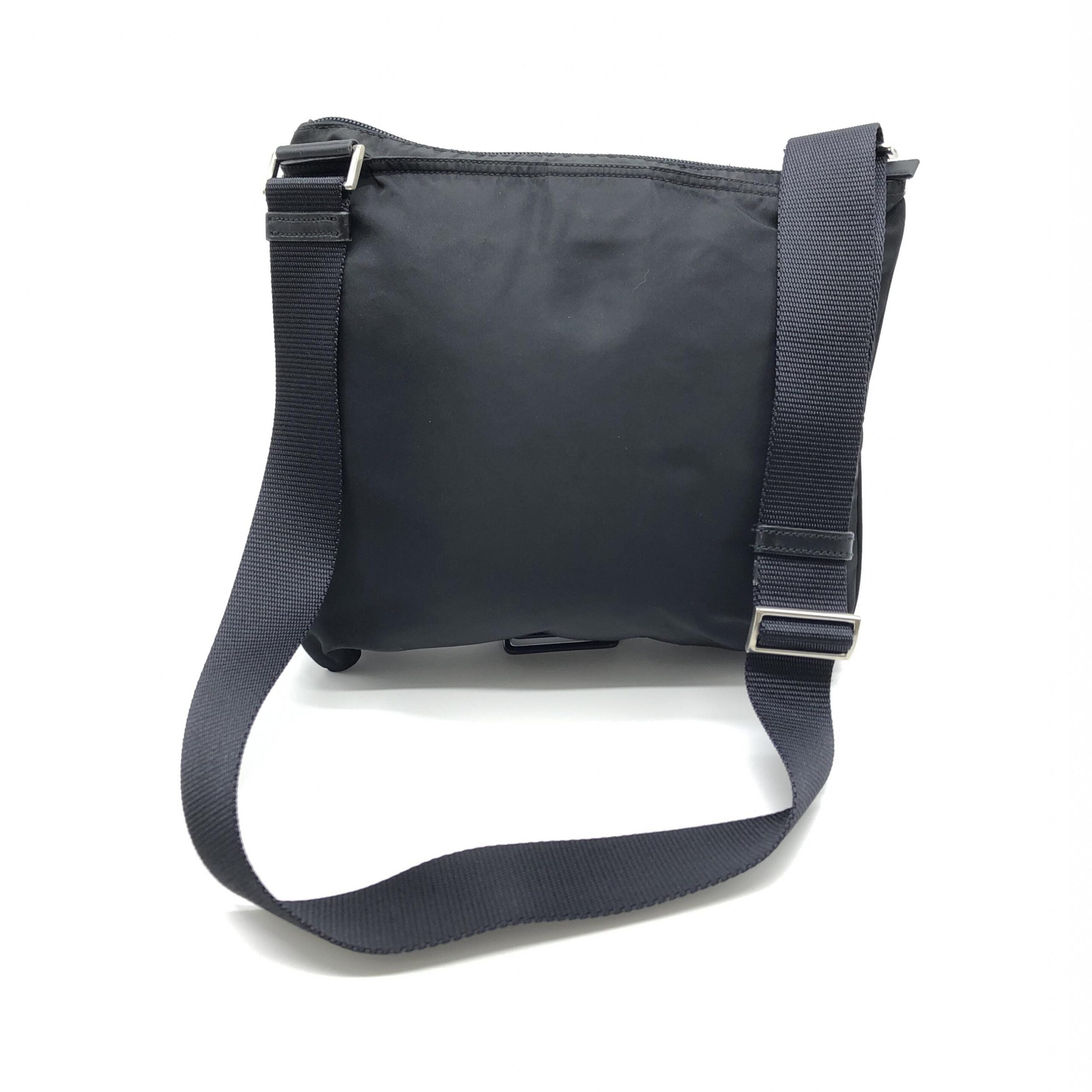 Prada Black Nylon Shoulder Bag